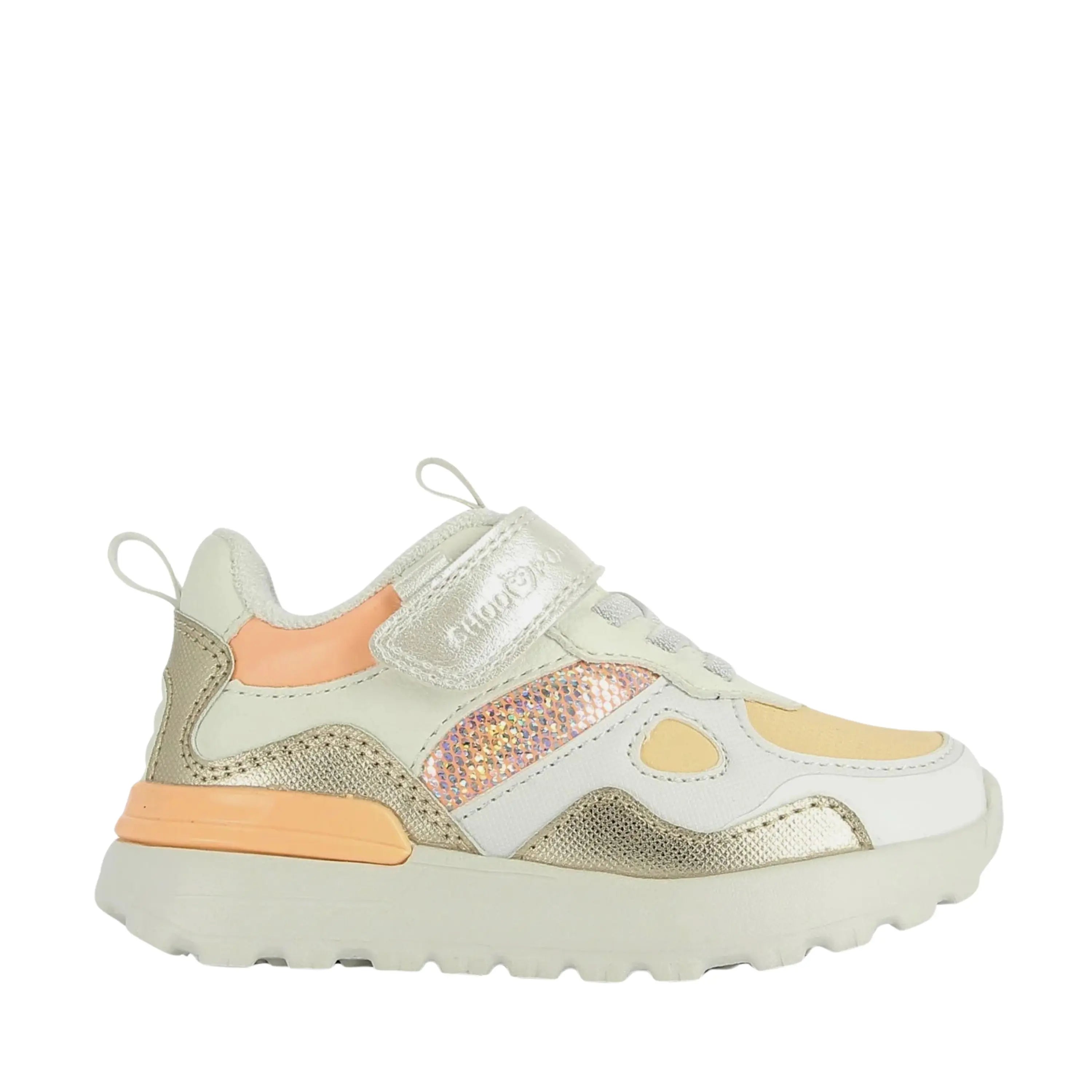 SHOO POM Baskets Joggy Scratch Orange Off White ma petite pointure 