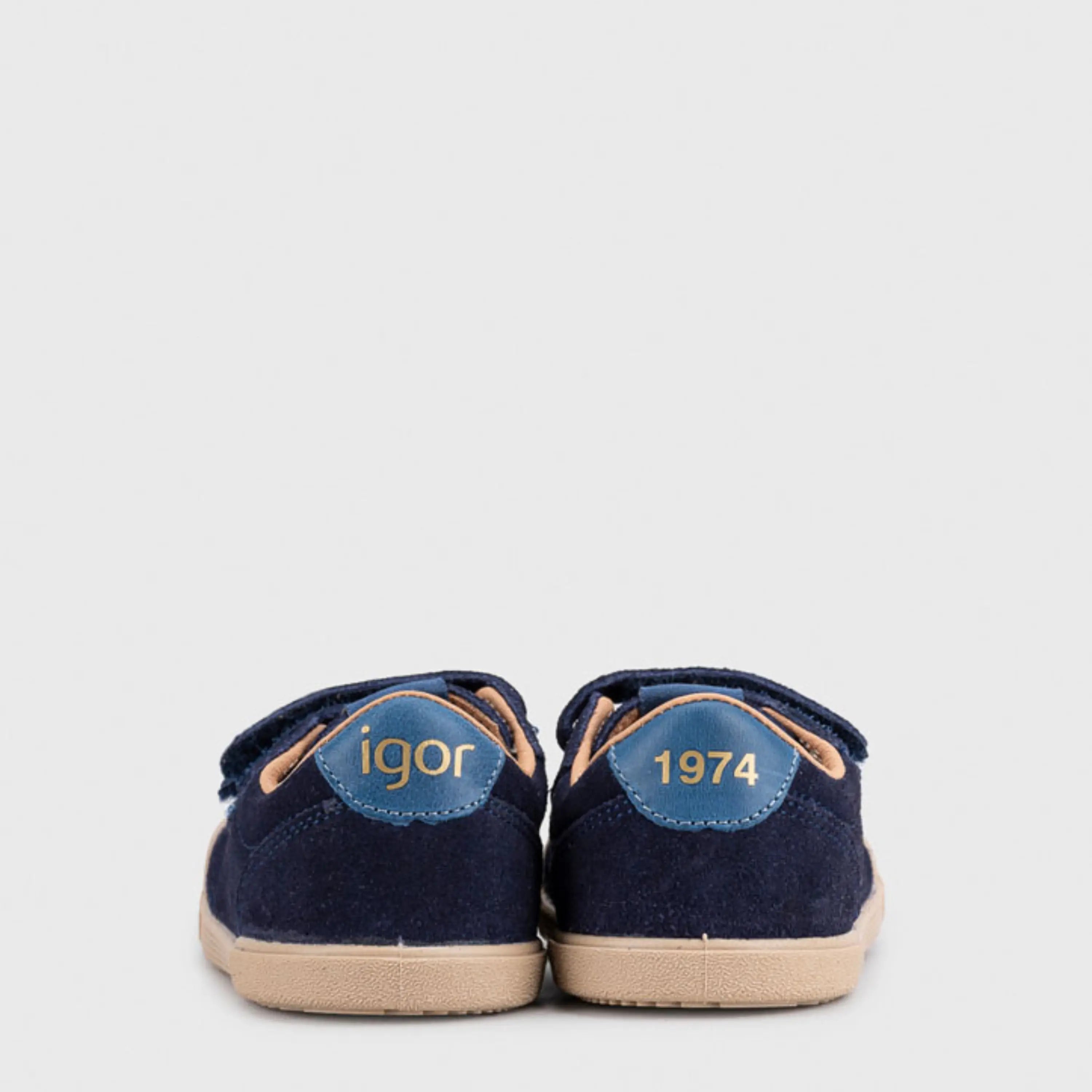 IGOR Baskets Tennis Suede Barefoot Marino ma petite pointure 