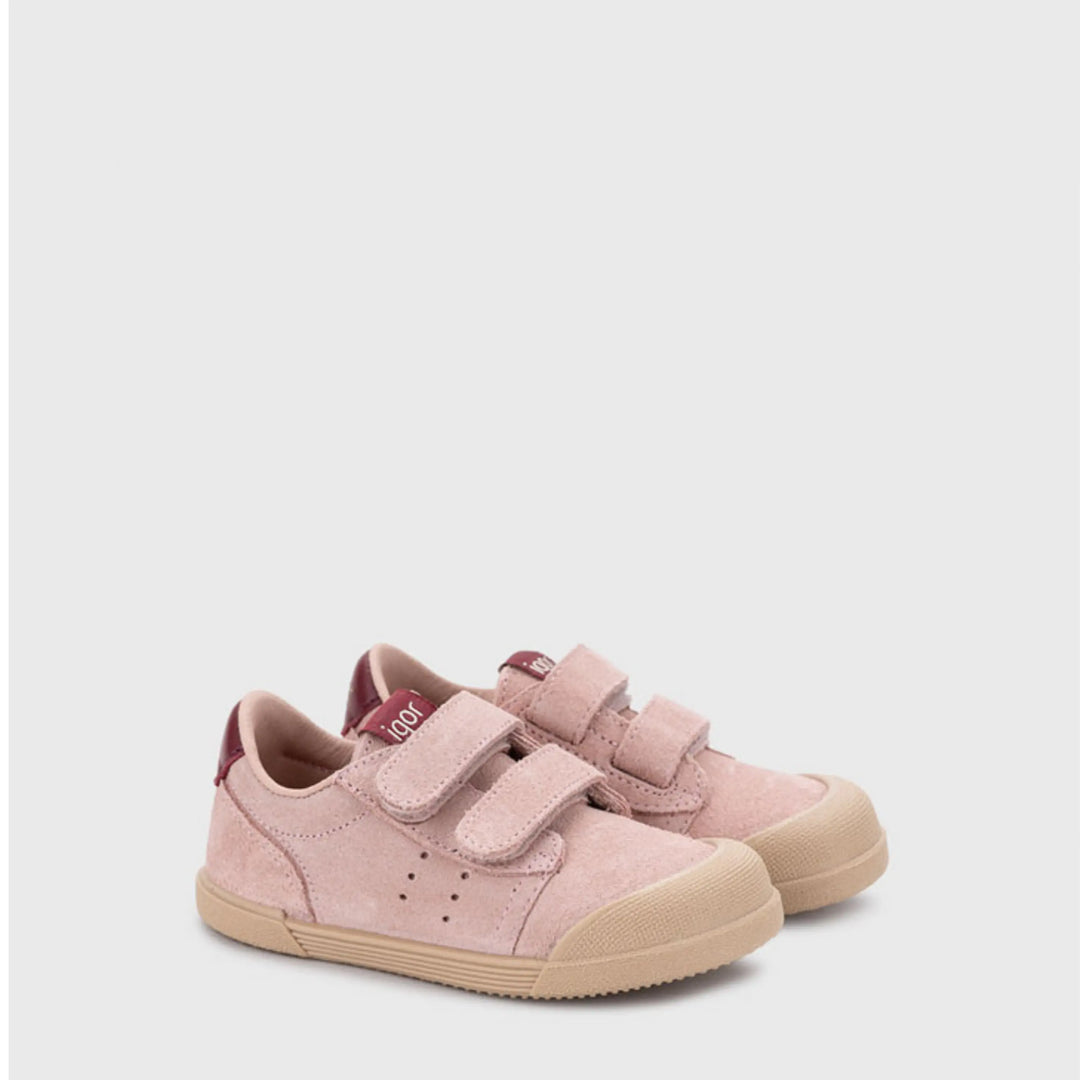IGOR Baskets Tennis Suede Barefoot Rosa ma petite pointure 