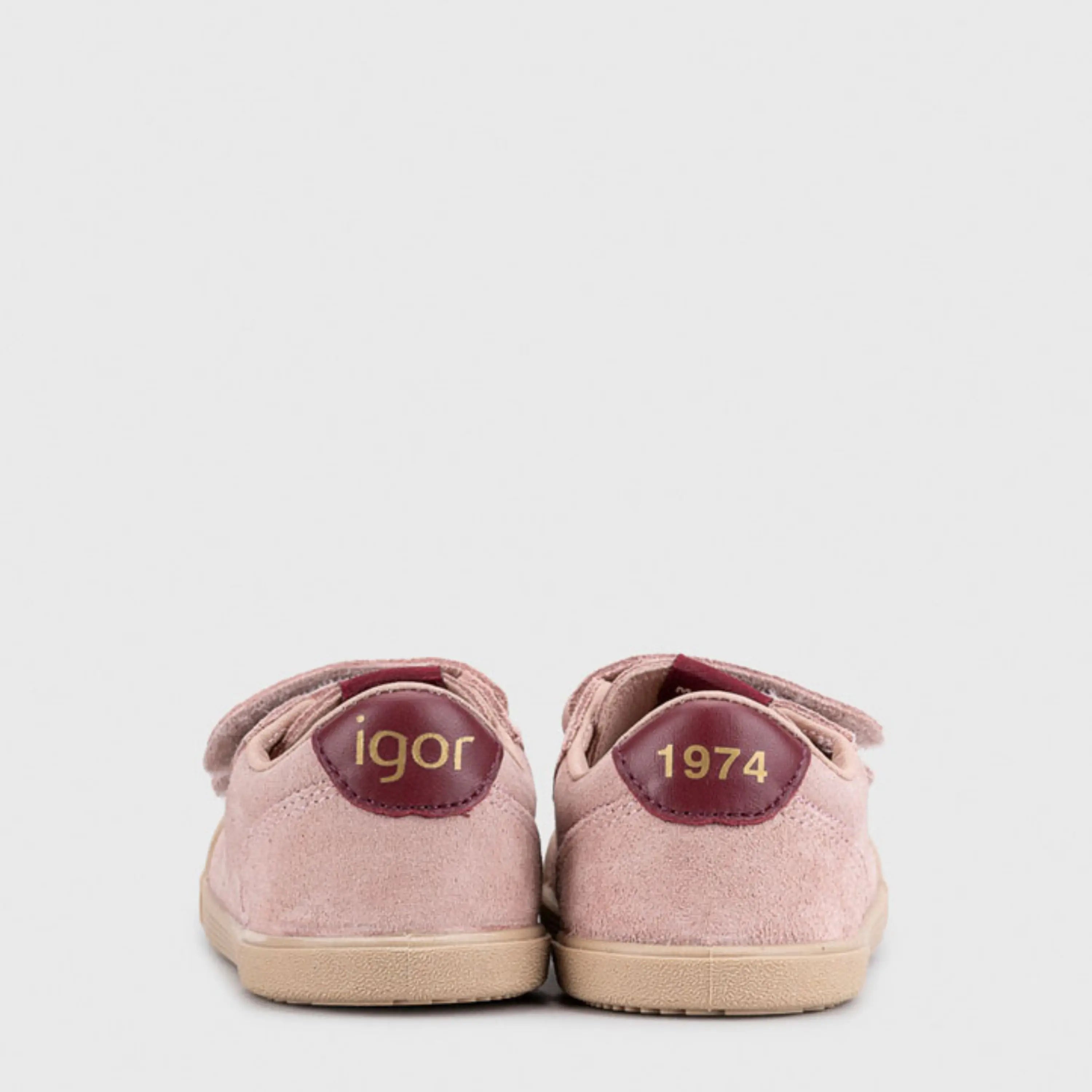IGOR Baskets Tennis Suede Barefoot Rosa ma petite pointure 