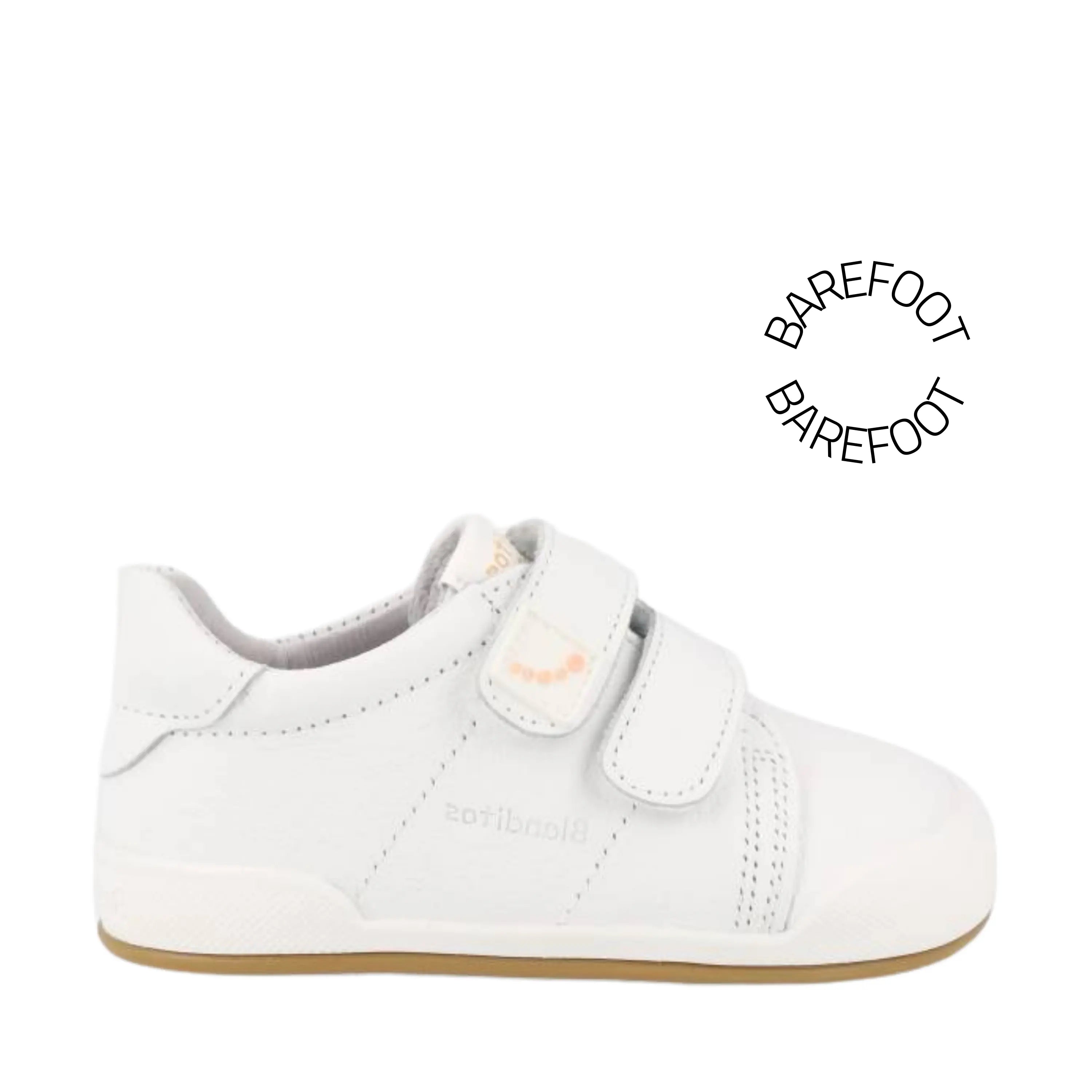 baskets Barefoot Londres Blanc Blanditos