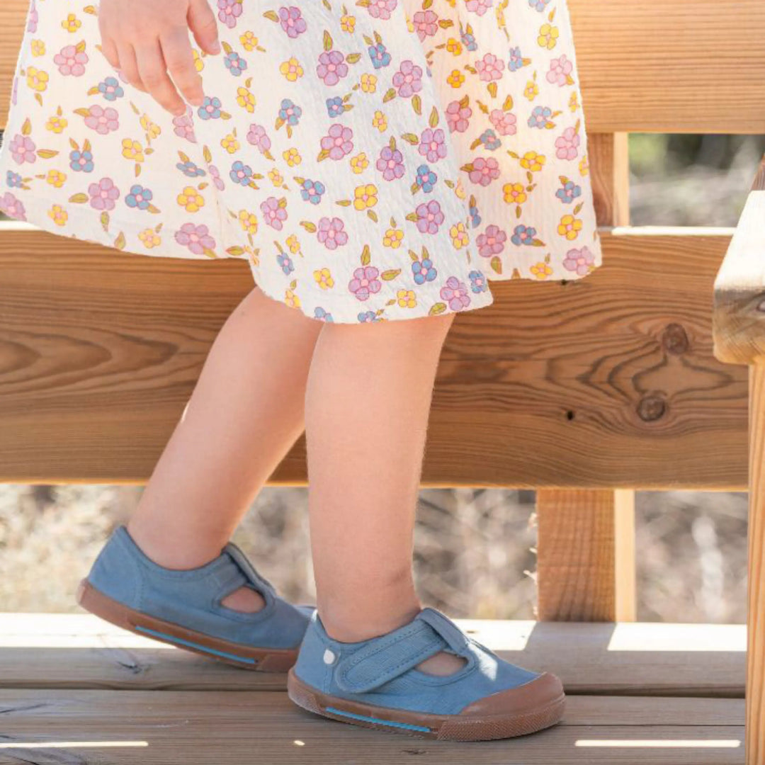 IGOR Baskets en toile Barefoot Canvas Pepito Caramelo Oceano ma petite pointure 