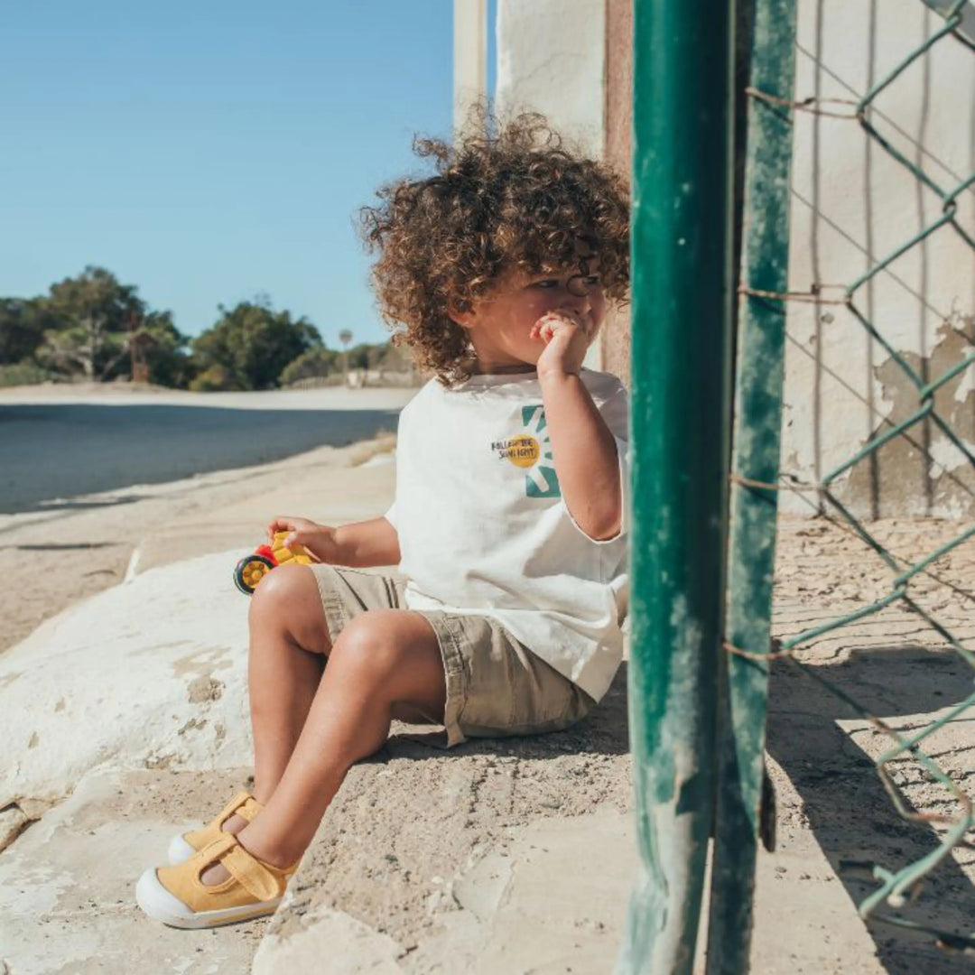 IGOR Baskets en toile Barefoot Canvas Pepito Dijon ma petite pointure 