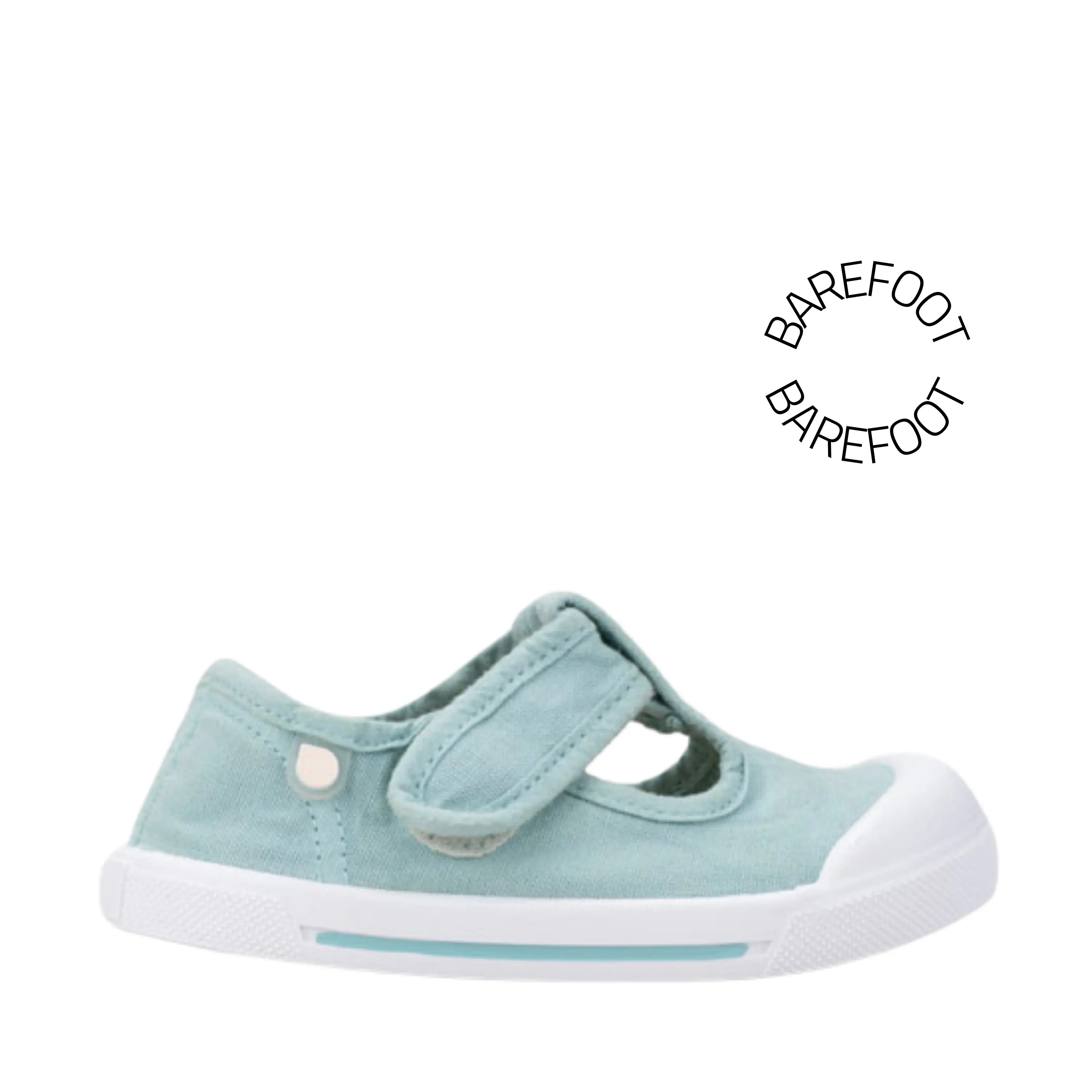 IGOR Baskets en toile Barefoot Canvas Pepito Menta ma petite pointure 