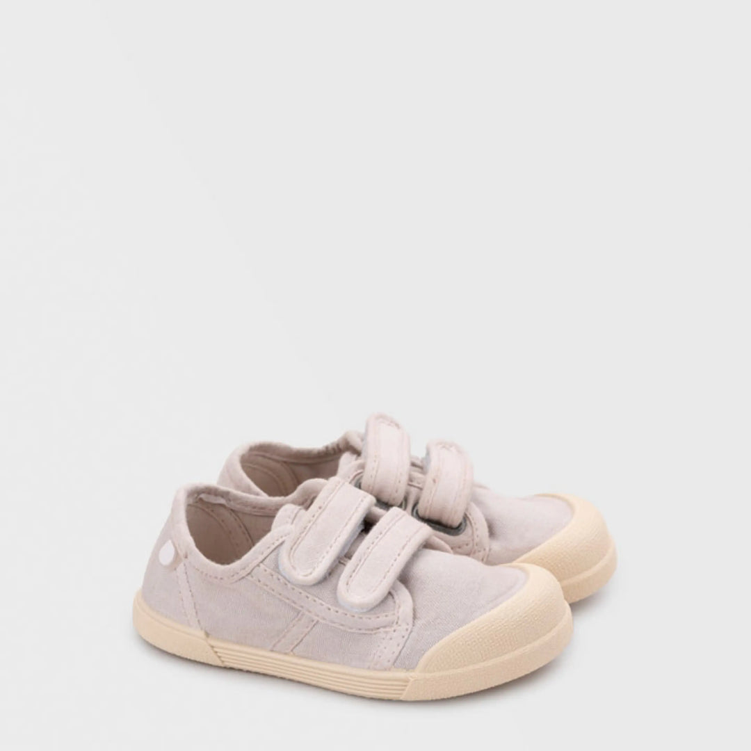 baskets en toile barefoot Lona V. Hielo beige clair Igor