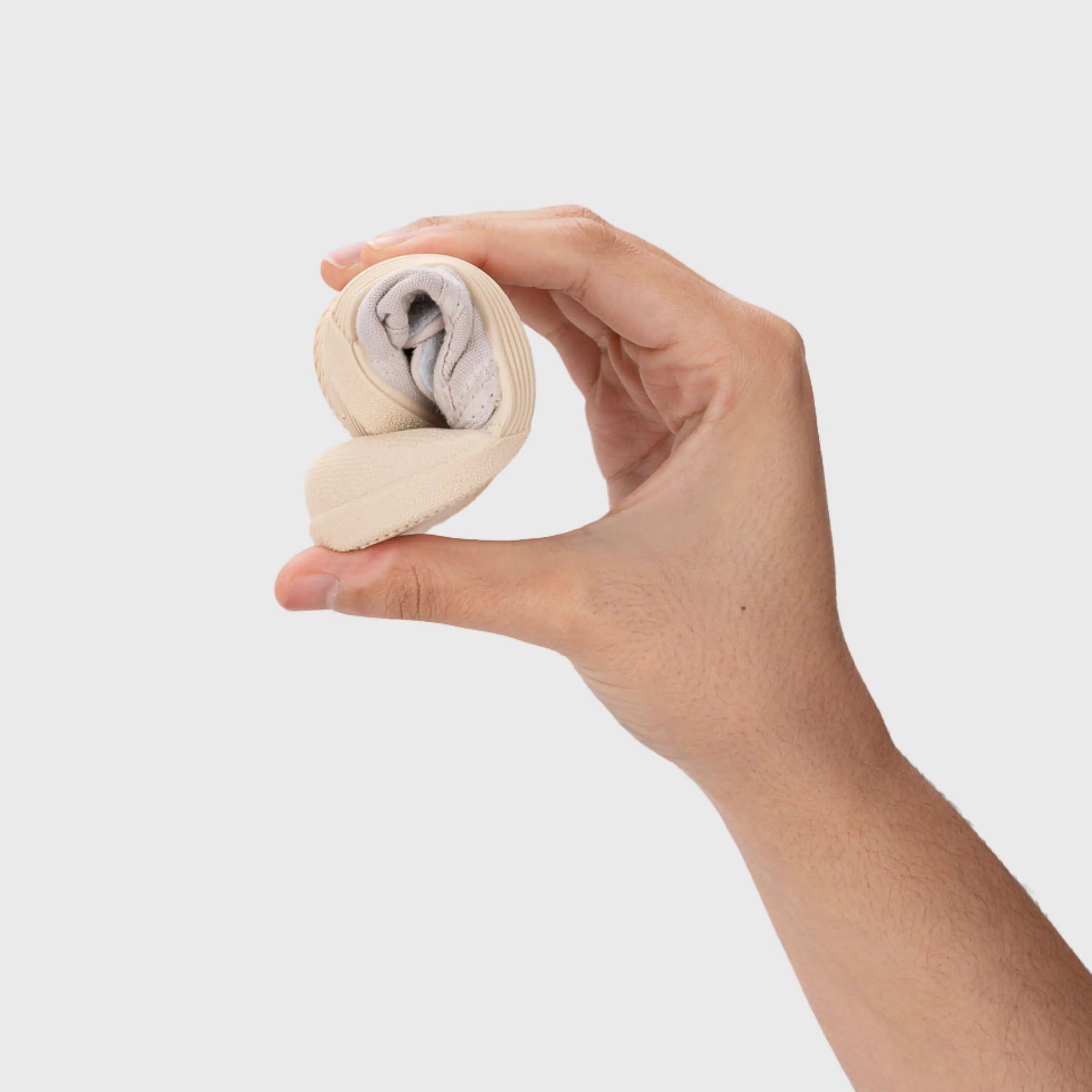 baskets en toile beige barefoot enfant Lona V. Hielo Igor