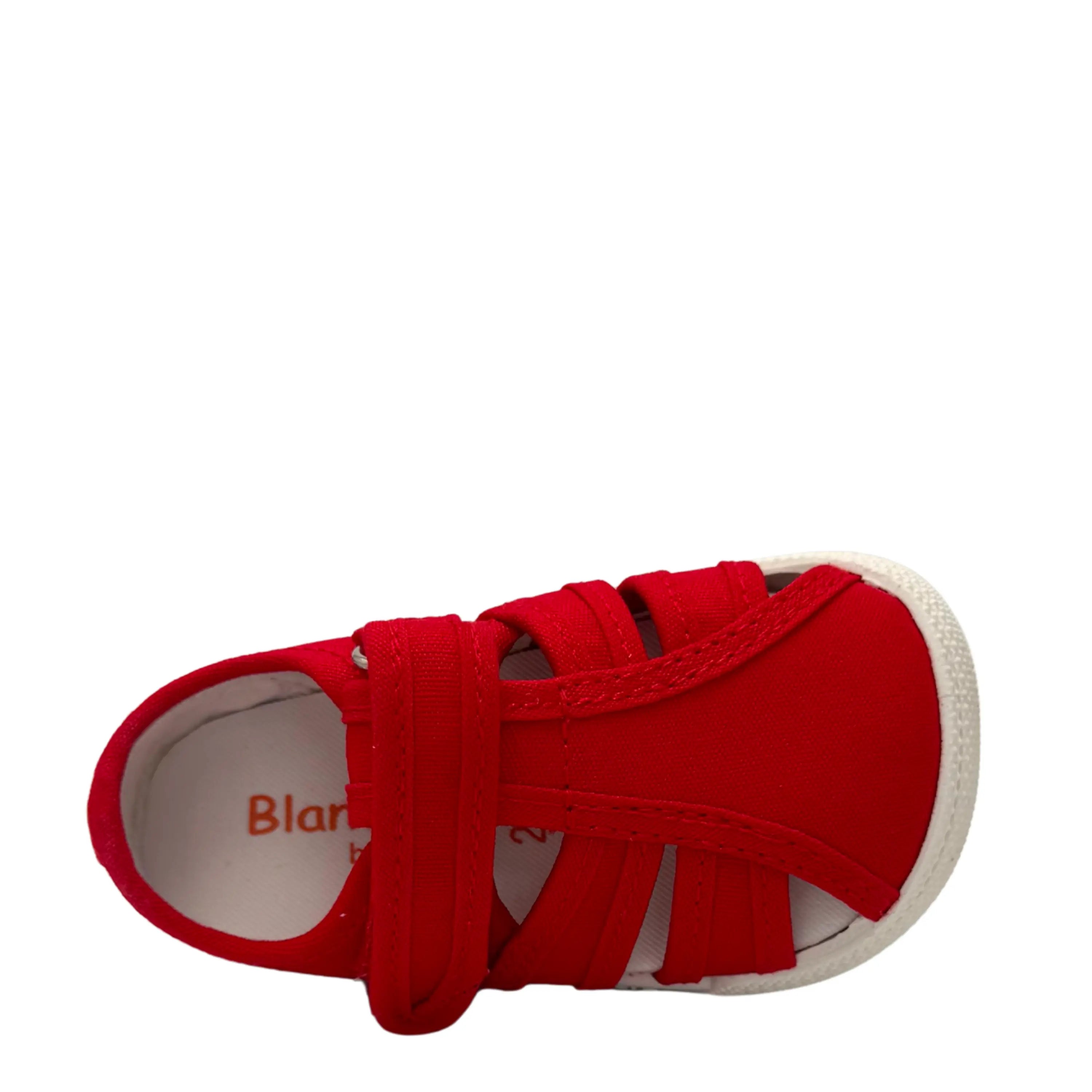 BLANDITOS Baskets en toile Barefoot Mango Rojo ma petite pointure 