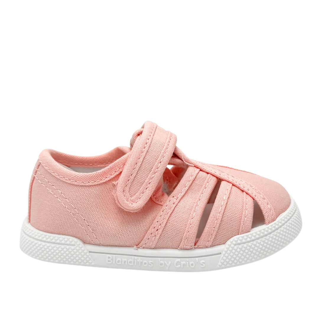 BLANDITOS Baskets en toile Barefoot Mango Rosa ma petite pointure 