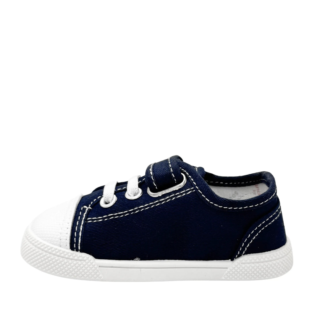BLANDITOS Baskets en toile Barefoot Sandia Navy ma petite pointure 