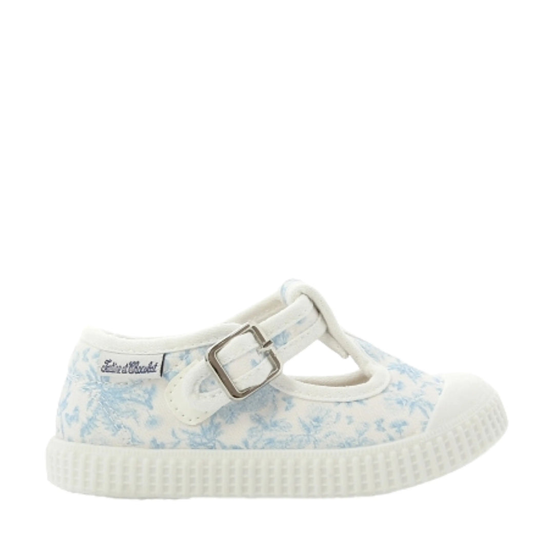 baskets en toile T&C 14 Babies Jouy Ciel de Tartine et Chocolat 