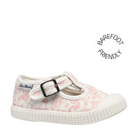 TARTINE ET CHOCOLAT Baskets en toile T&C 14 Babies Jouy Rose ma petite pointure 
