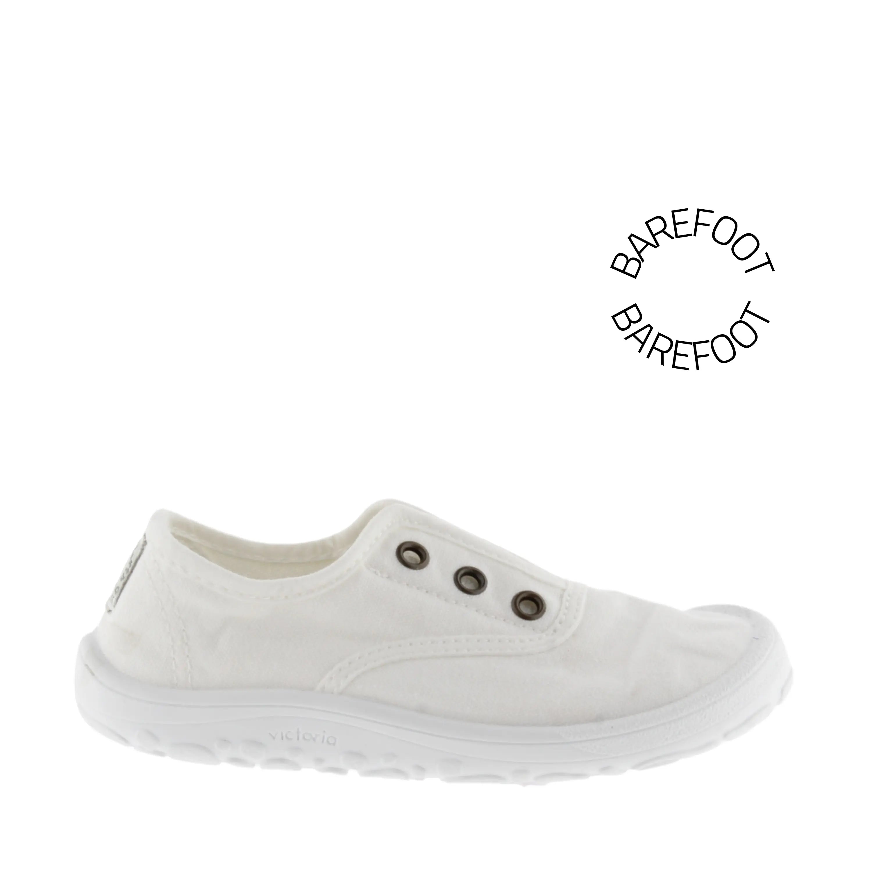 VICTORIA Baskets en toile Barefoot Bosco Lona Drec Blanco ma petite pointure 