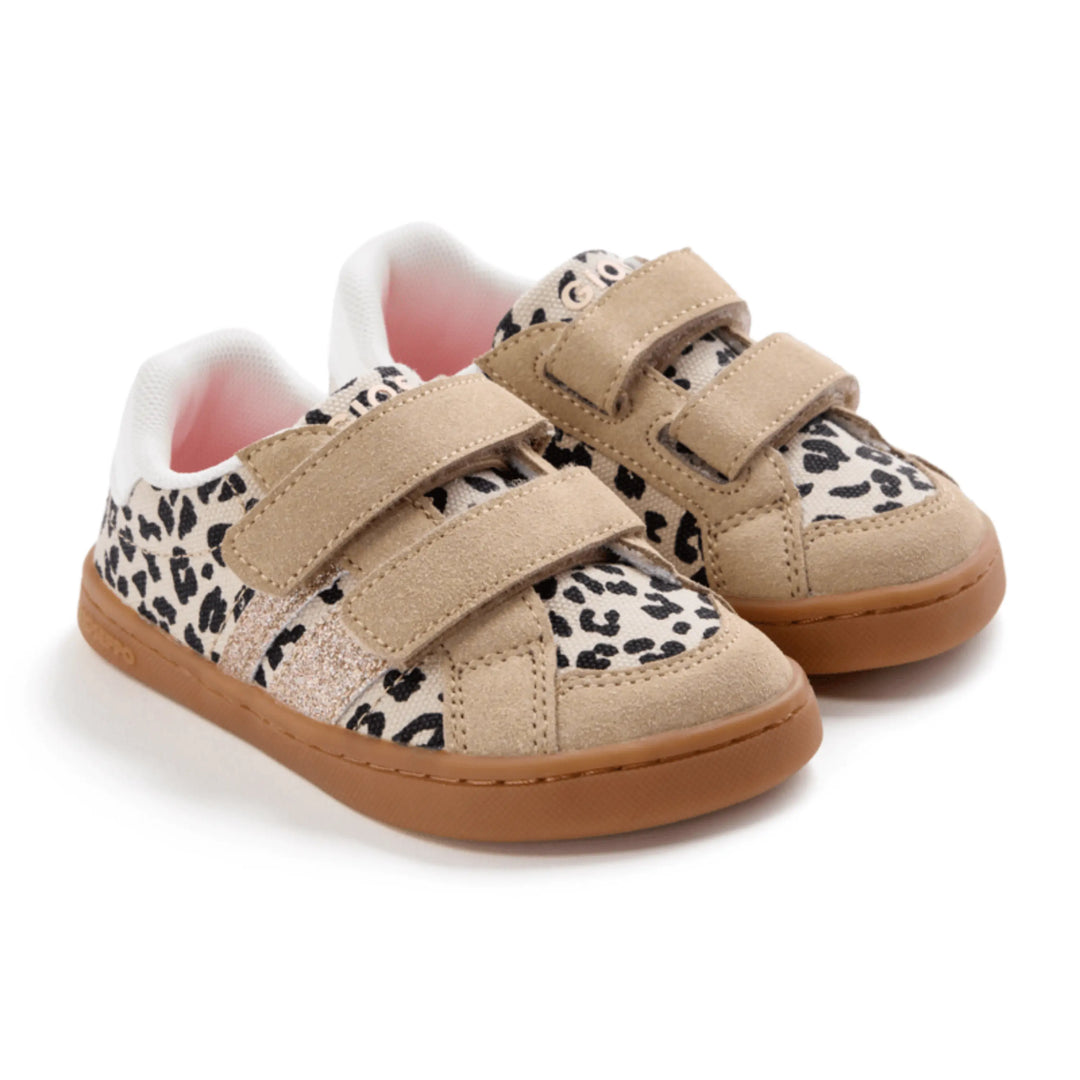GIOSEPPO Baskets en toile Barefoot Tanjay Leopardo ma petite pointure 