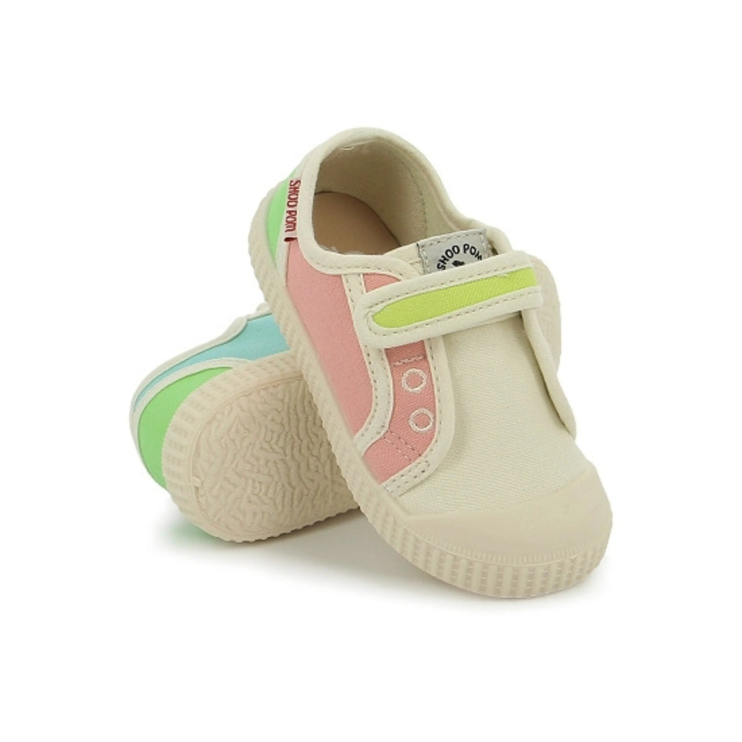 baskets en toile souple Juju Easy Pink Multi Shoo Pom