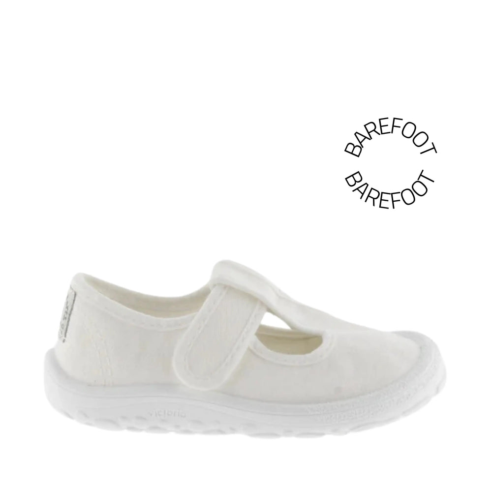 VICTORIA Baskets en toile Barefoot Bosco Sandale Drec Blanco ma petite pointure 