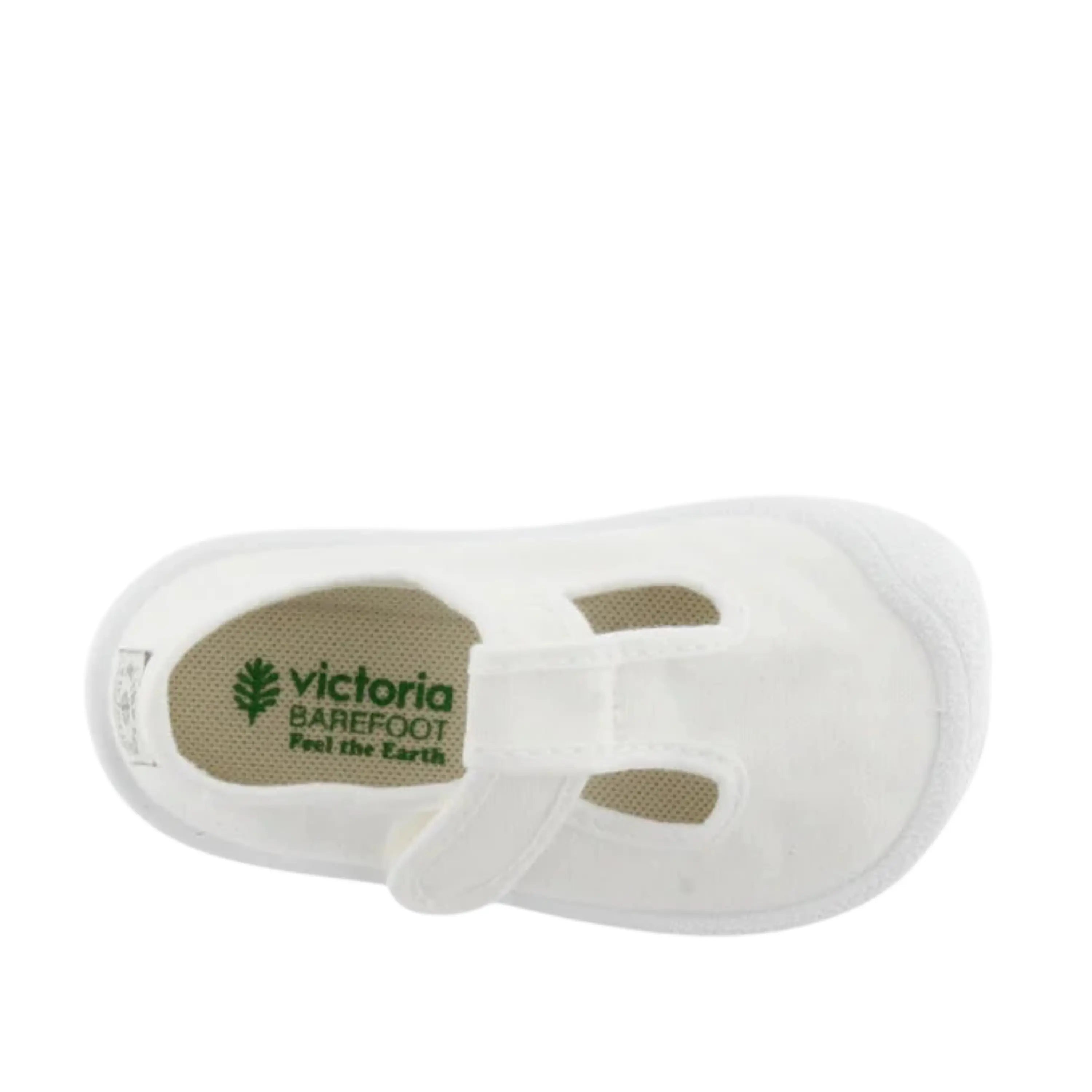 VICTORIA Baskets en toile Barefoot Bosco Sandale Drec Blanco ma petite pointure 