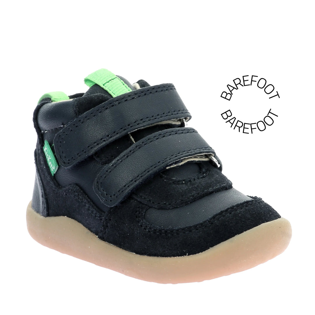 KICKERS Bottillons Barefoot Kickfresho Marine ma petite pointure 