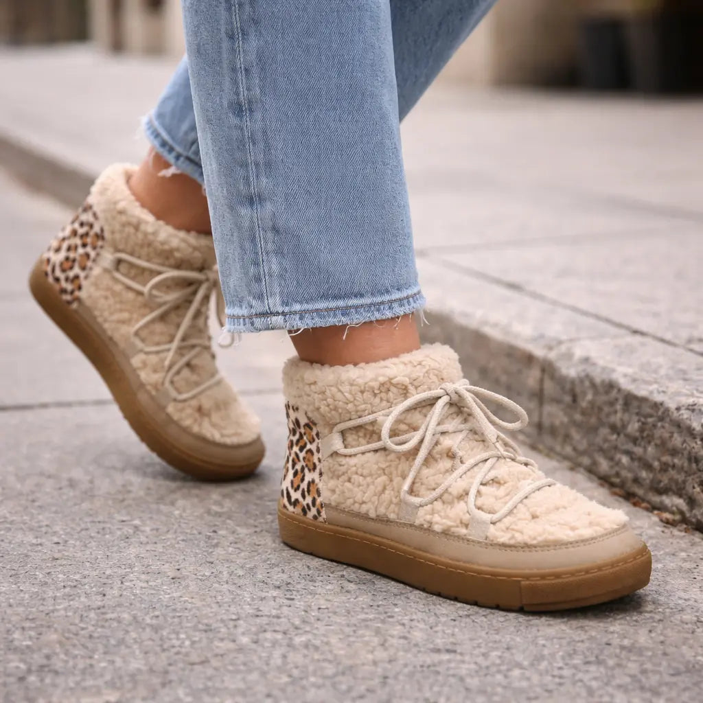 BLANDITOS Boots Fourrées Barefoot Sofia Arena ma petite pointure 