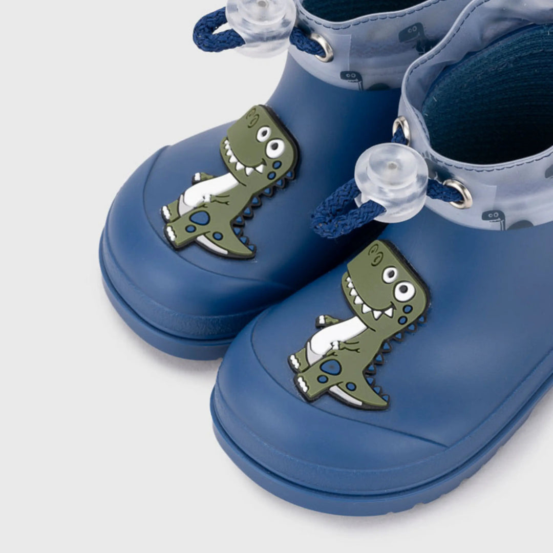 IGOR Bottes de Pluie Barefoot Mendi Dino Jeans ma petite pointure 