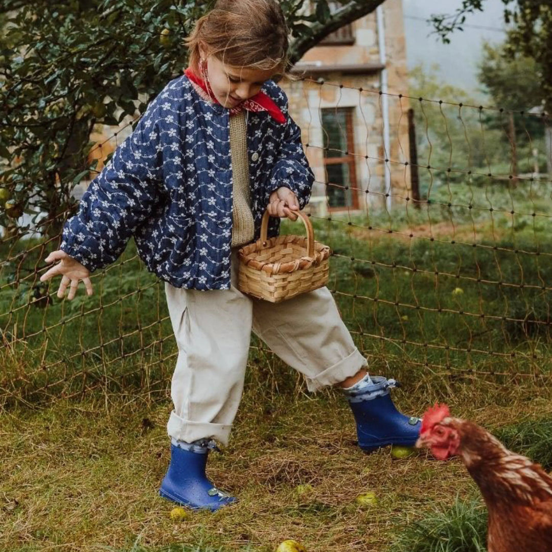 IGOR Bottes de Pluie Barefoot Mendi Dino Jeans ma petite pointure 