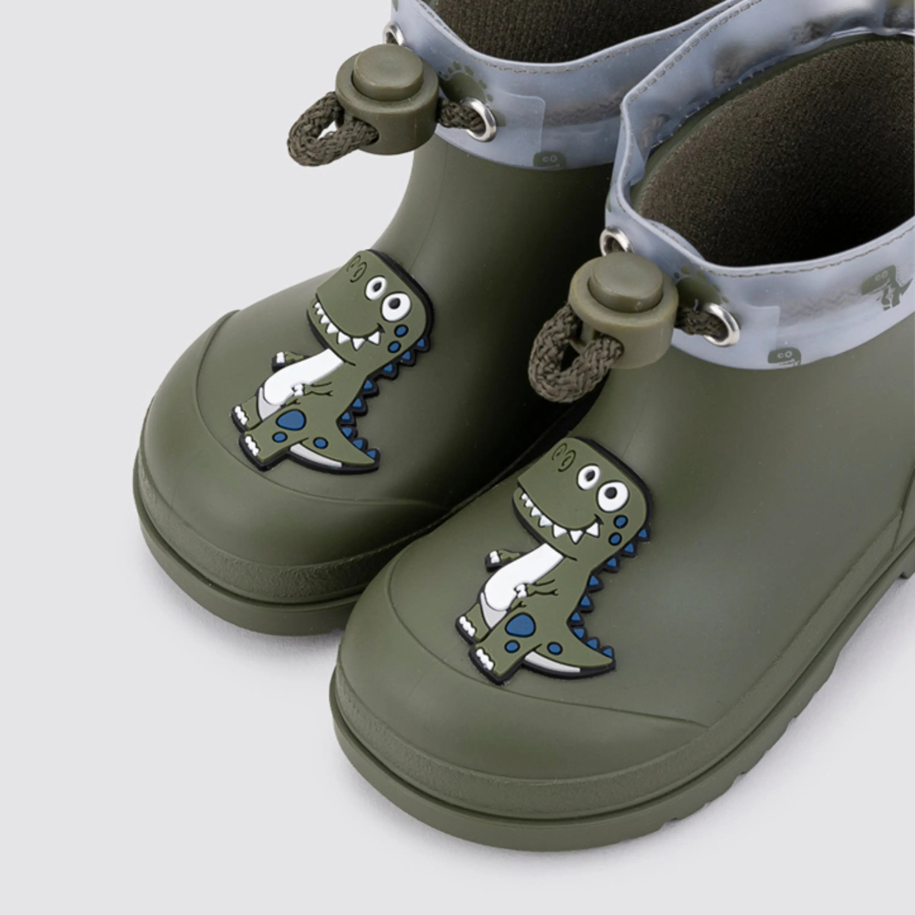 IGOR Bottes de Pluie Barefoot Mendi Dino Kaki ma petite pointure 