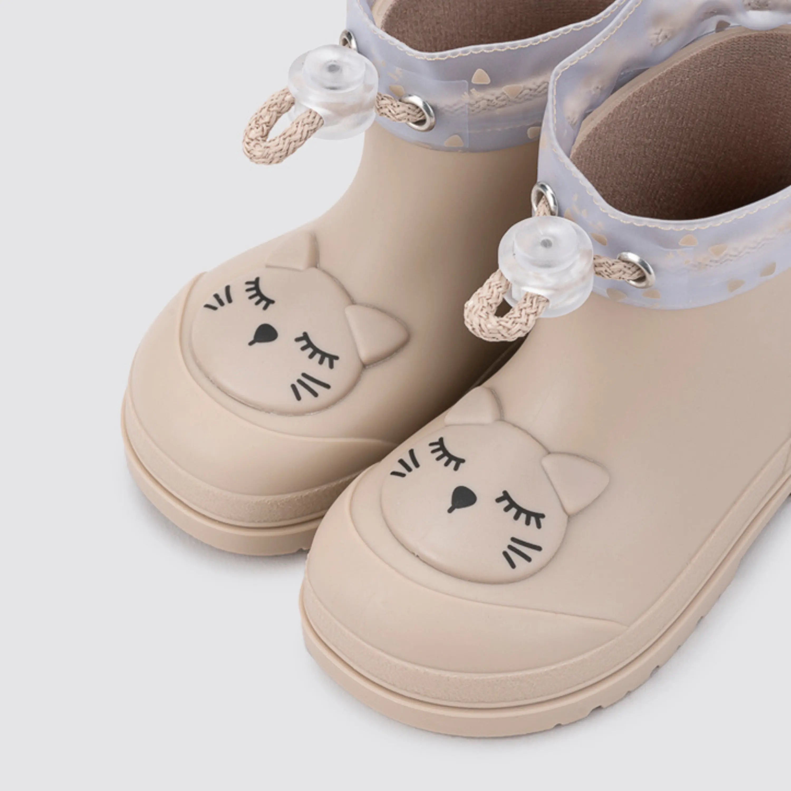 IGOR Bottes de Pluie Barefoot Mendi Gato Beige ma petite pointure 