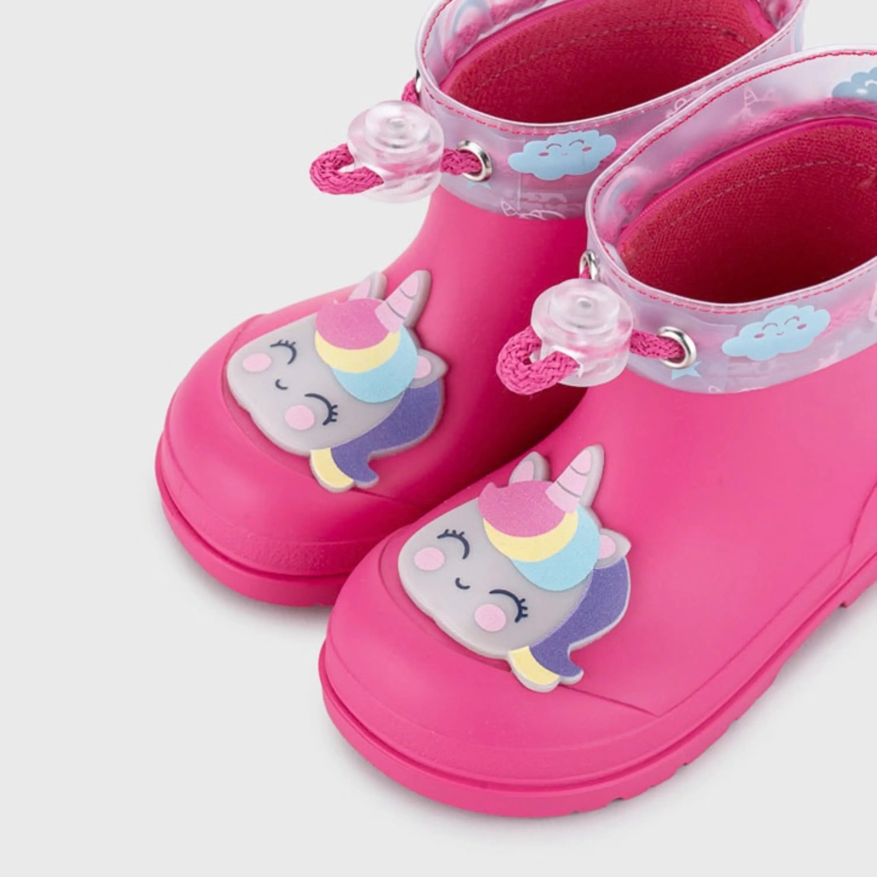 IGOR Bottes de Pluie Barefoot Mendi Unicornio Fuschia ma petite pointure 