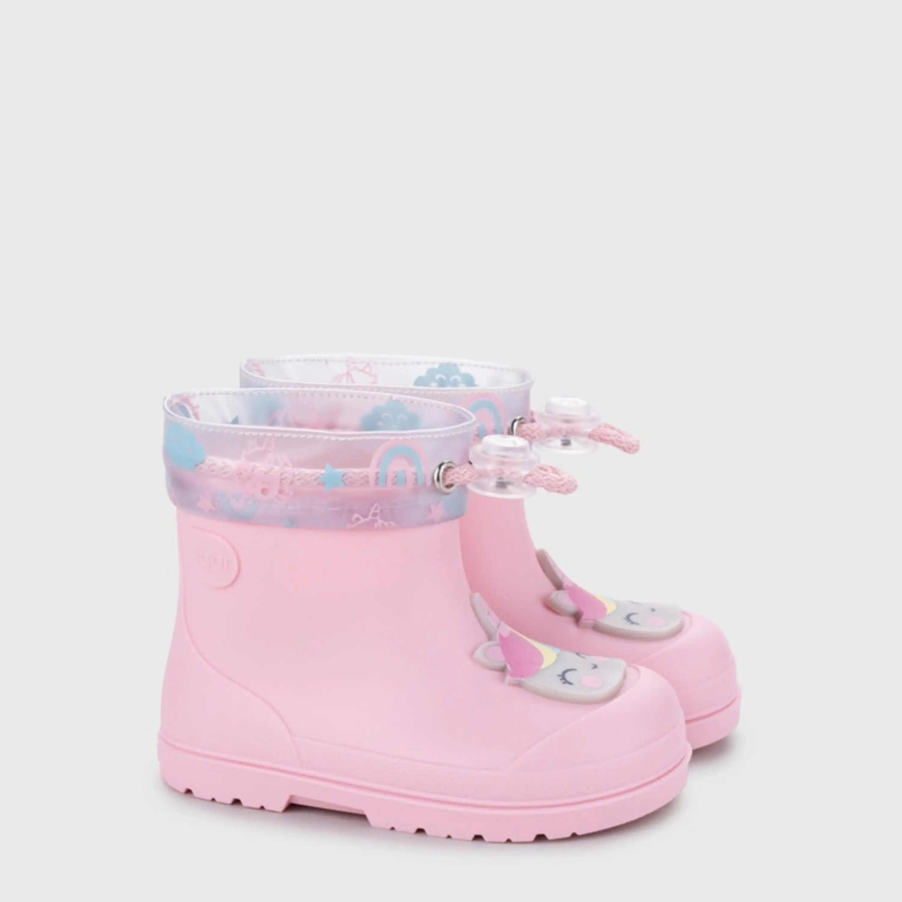IGOR Bottes de Pluie Barefoot Mendi Unicornio Rosa ma petite pointure 