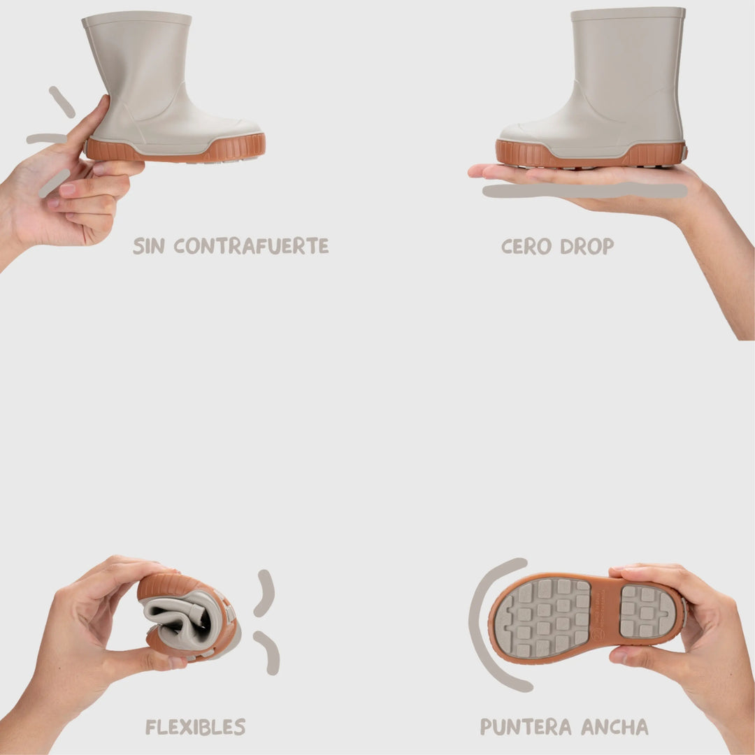 IGOR Bottes de Pluie Barefoot Pau Piedra ma petite pointure 