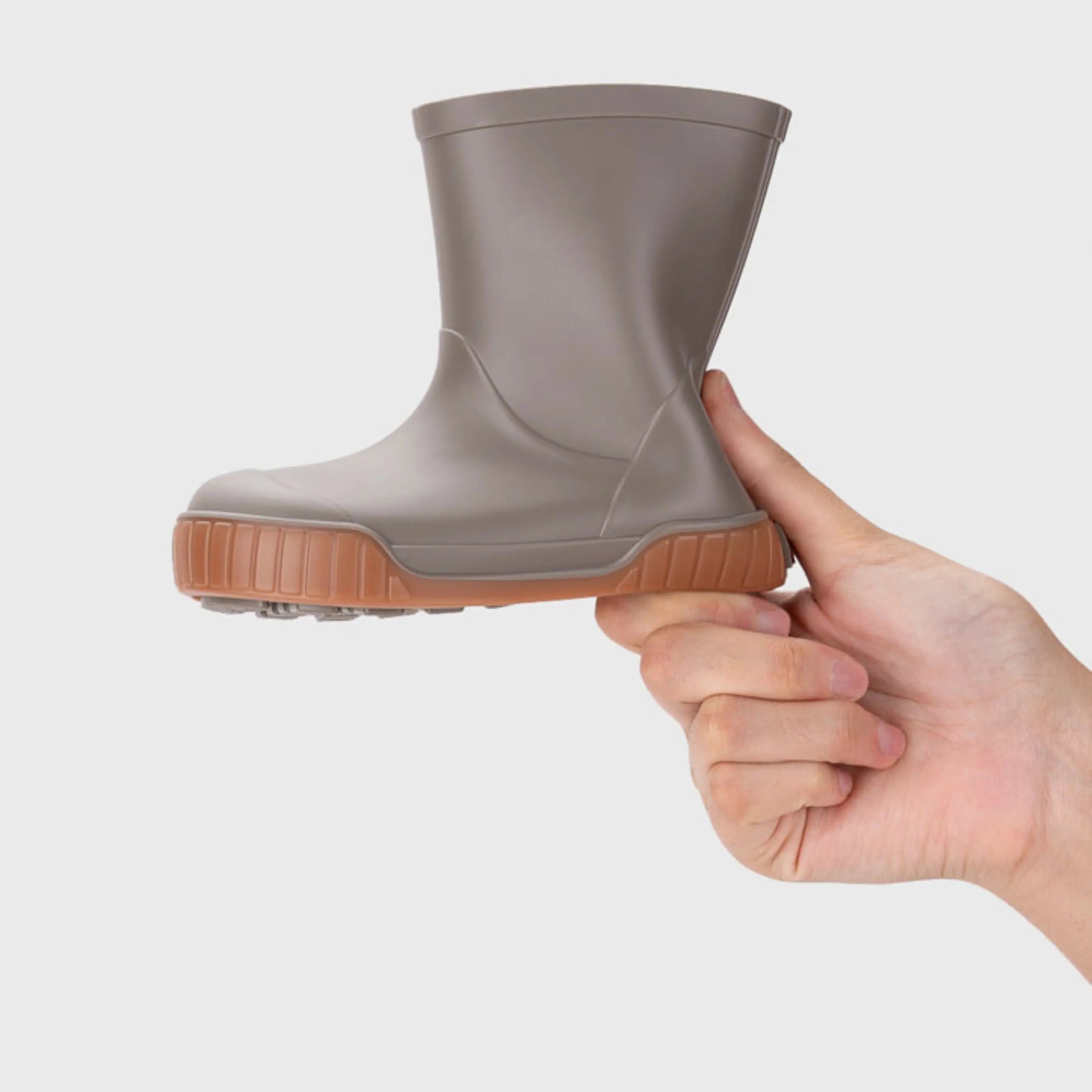 Bottes de Pluie Barefoot Pau Taupe