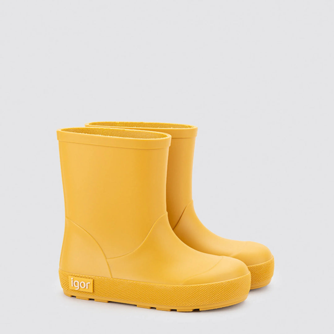 IGOR Bottes de Pluie Barefoot Yogi Amarillo ma petite pointure 