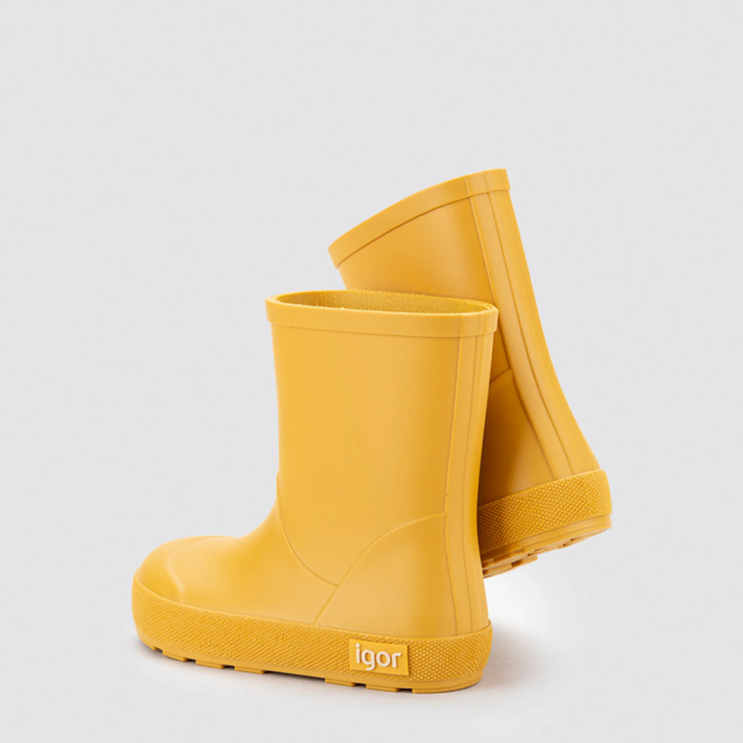 IGOR Bottes de Pluie Barefoot Yogi Amarillo ma petite pointure 