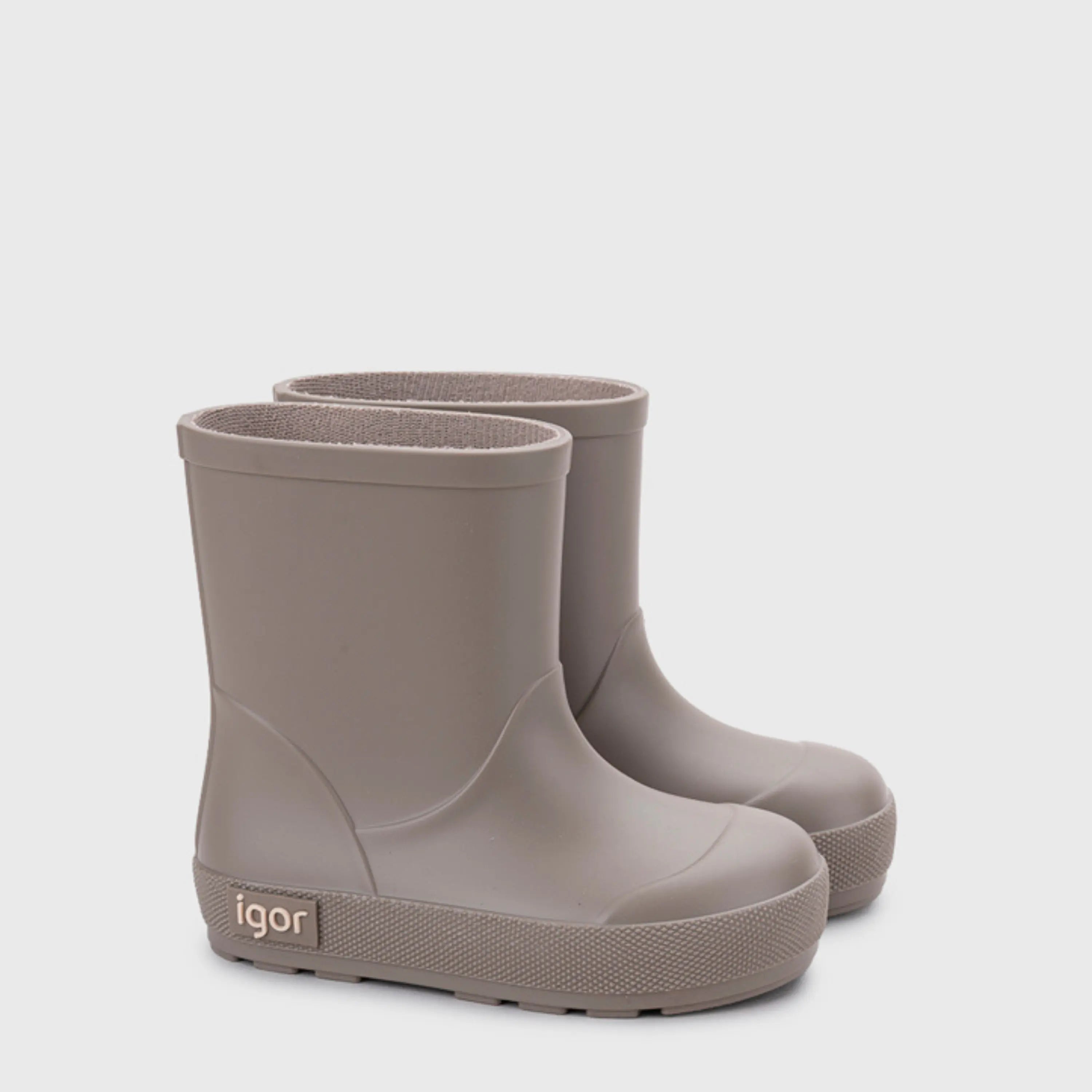 IGOR Bottes de Pluie Barefoot Yogi Taupe ma petite pointure 
