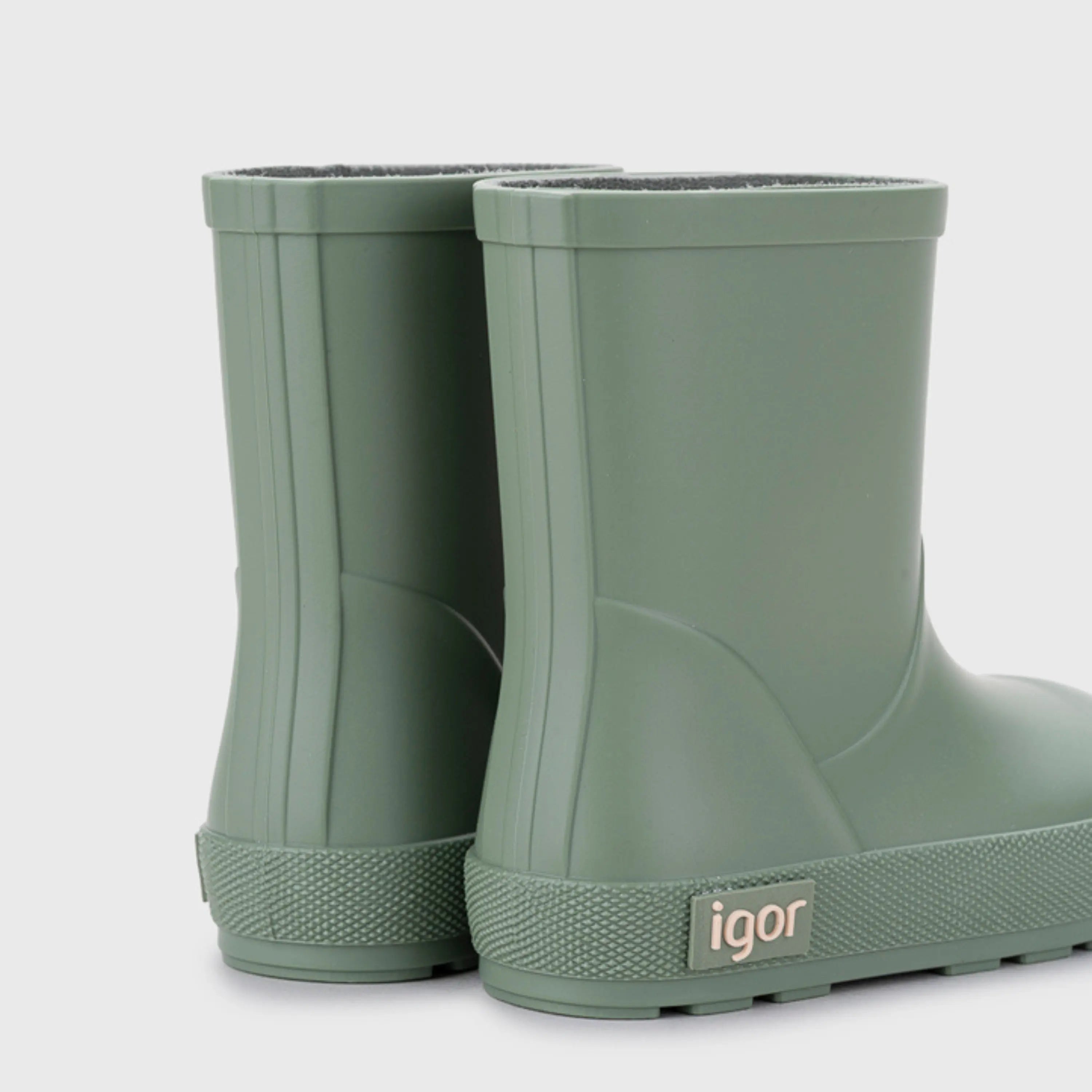 IGOR Bottes de Pluie Barefoot Yogi Verde ma petite pointure 