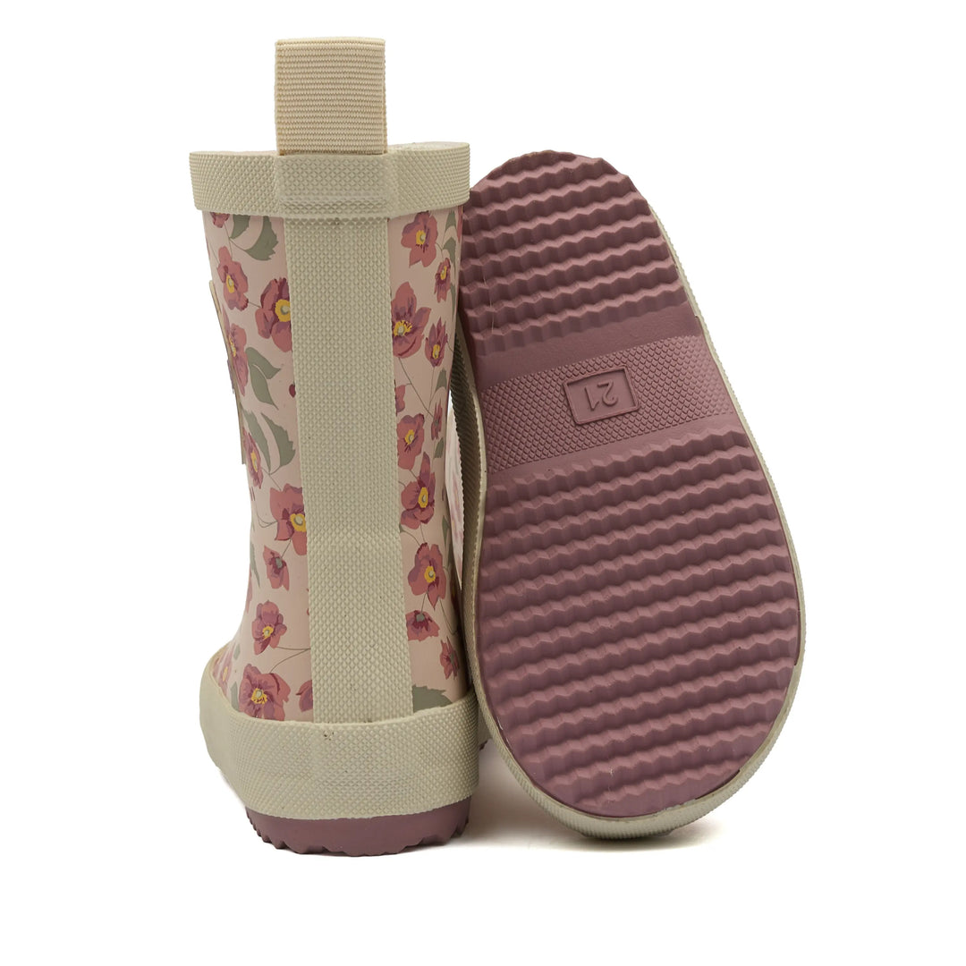 POM POM Bottes de Pluie Gum Boots Autumn Anemone ma petite pointure 