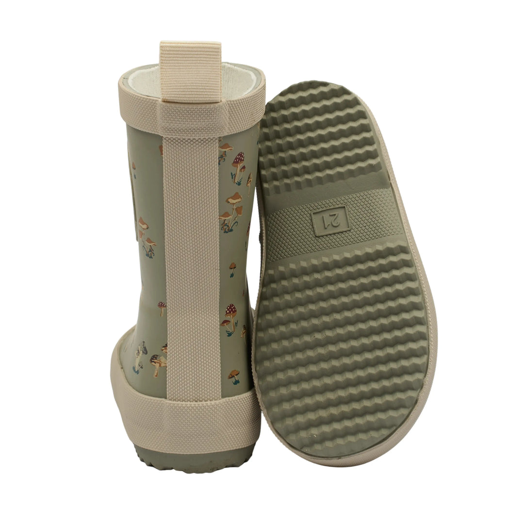 POM POM Bottes de Pluie Gum Boots Fungi (Light) ma petite pointure 
