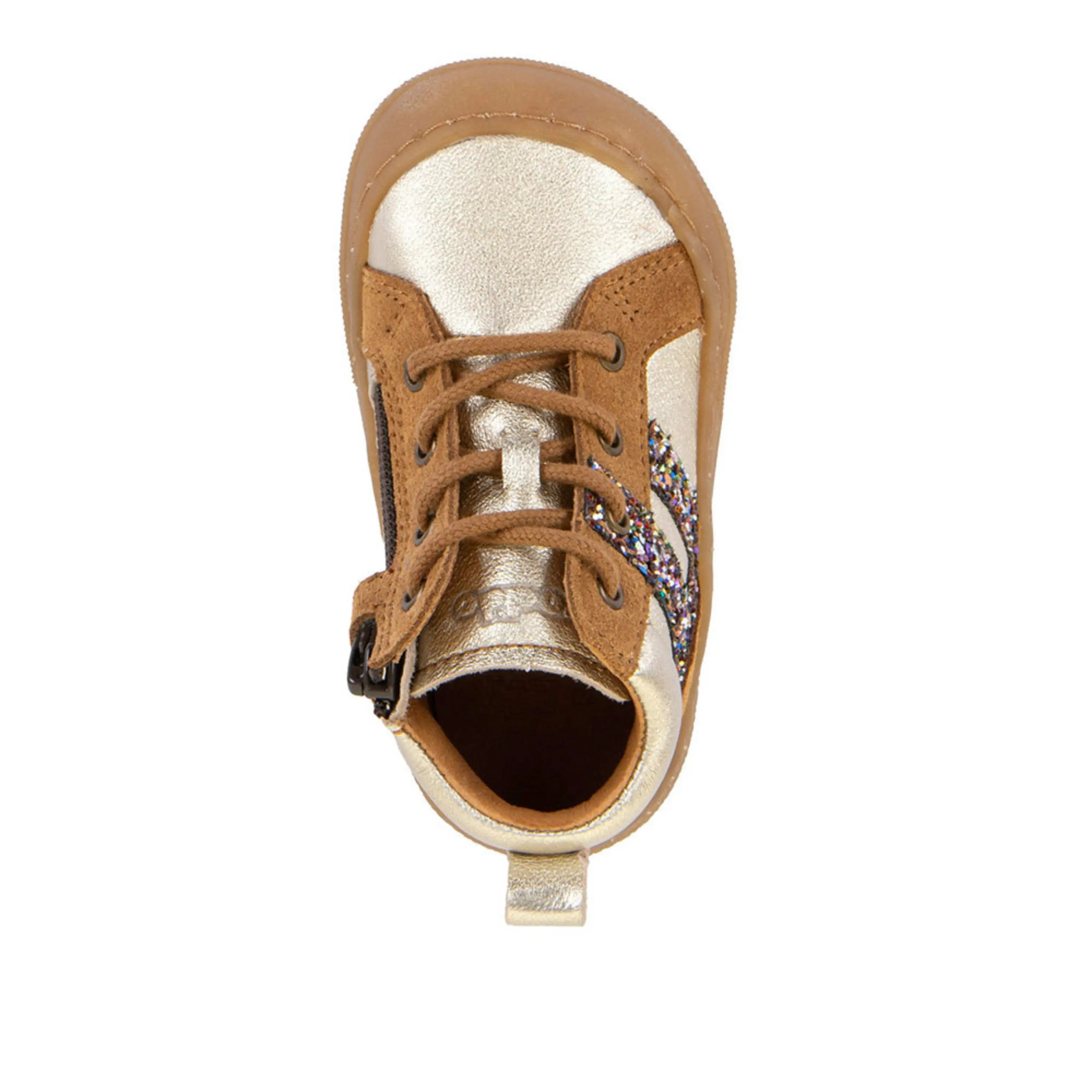 FRODDO Bottillons Barefoot Maly Laces Gold ma petite pointure 