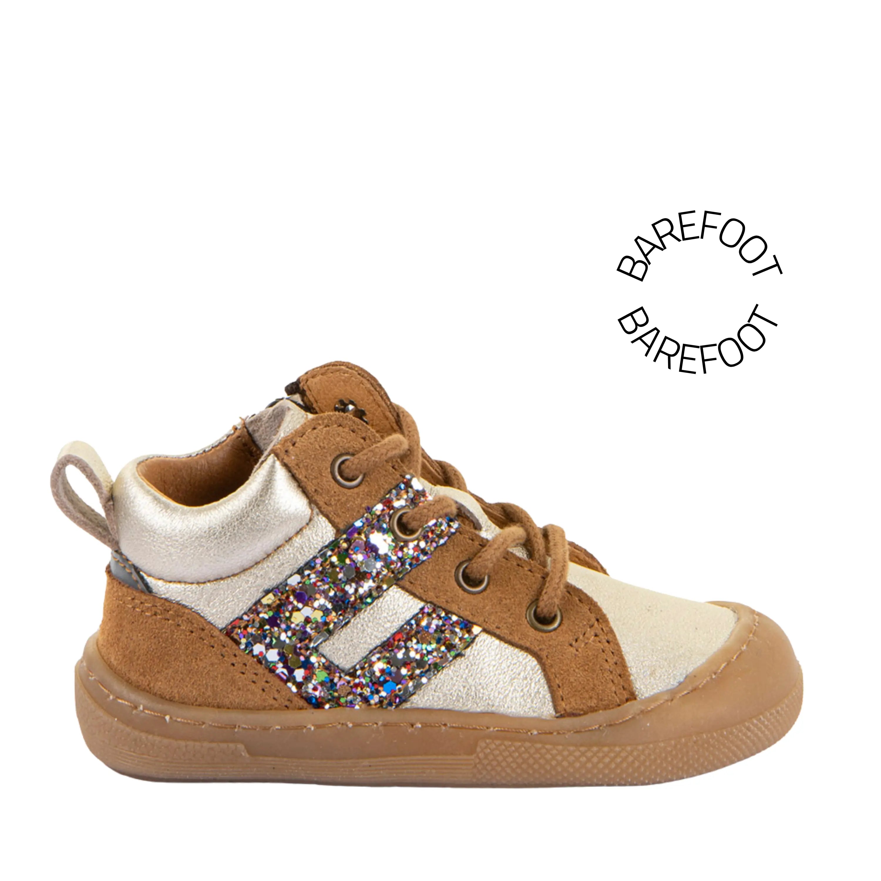FRODDO Bottillons Barefoot Maly Laces Gold ma petite pointure 