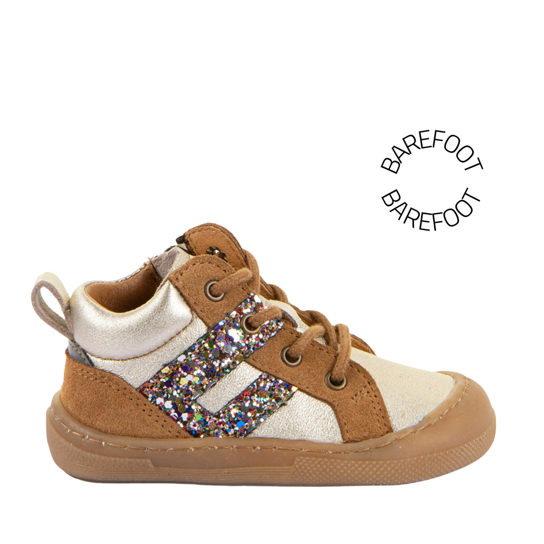 FRODDO Bottillons Barefoot Maly Laces Gold ma petite pointure 