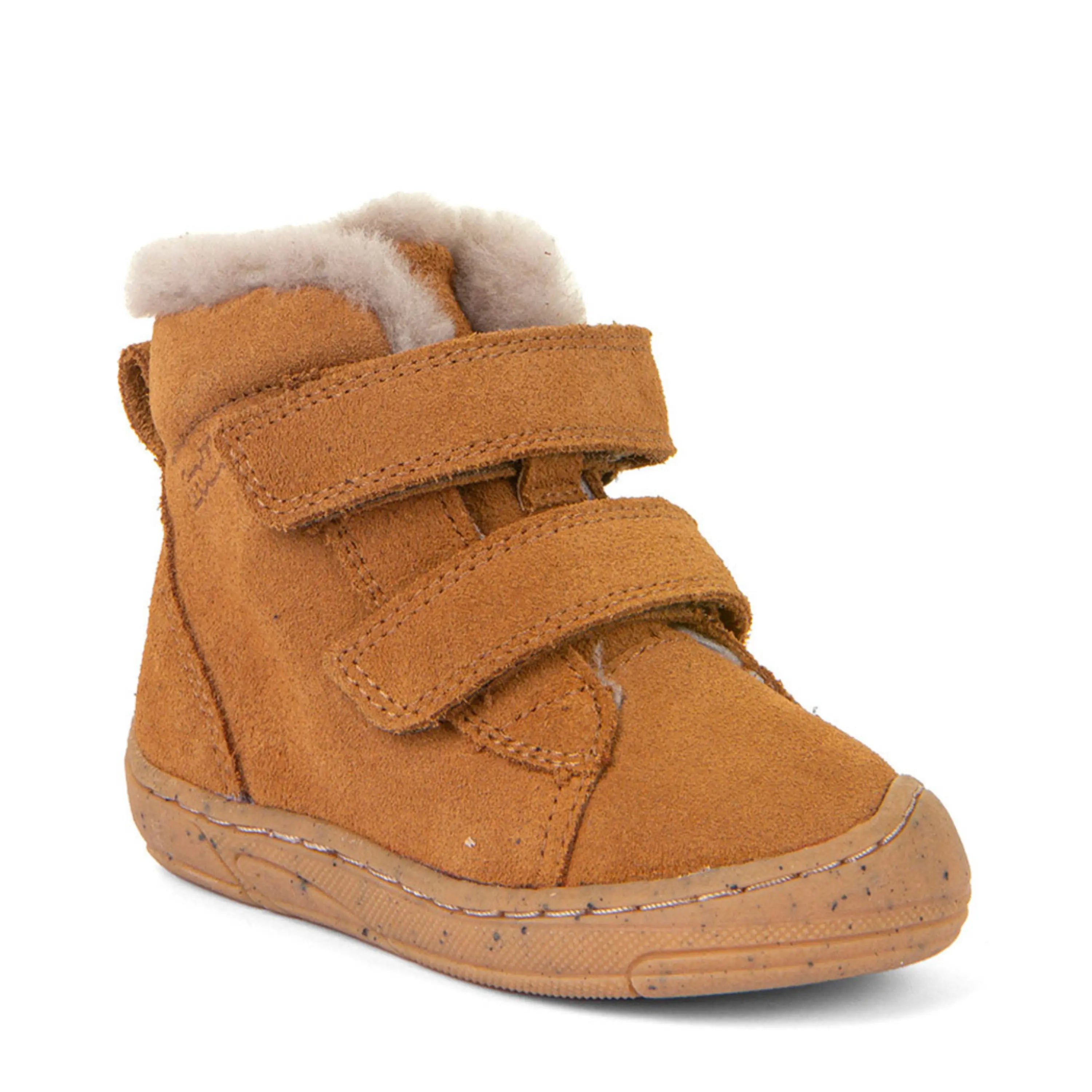 FRODDO Bottillons Fourrés Minni Suede Cognac ma petite pointure 
