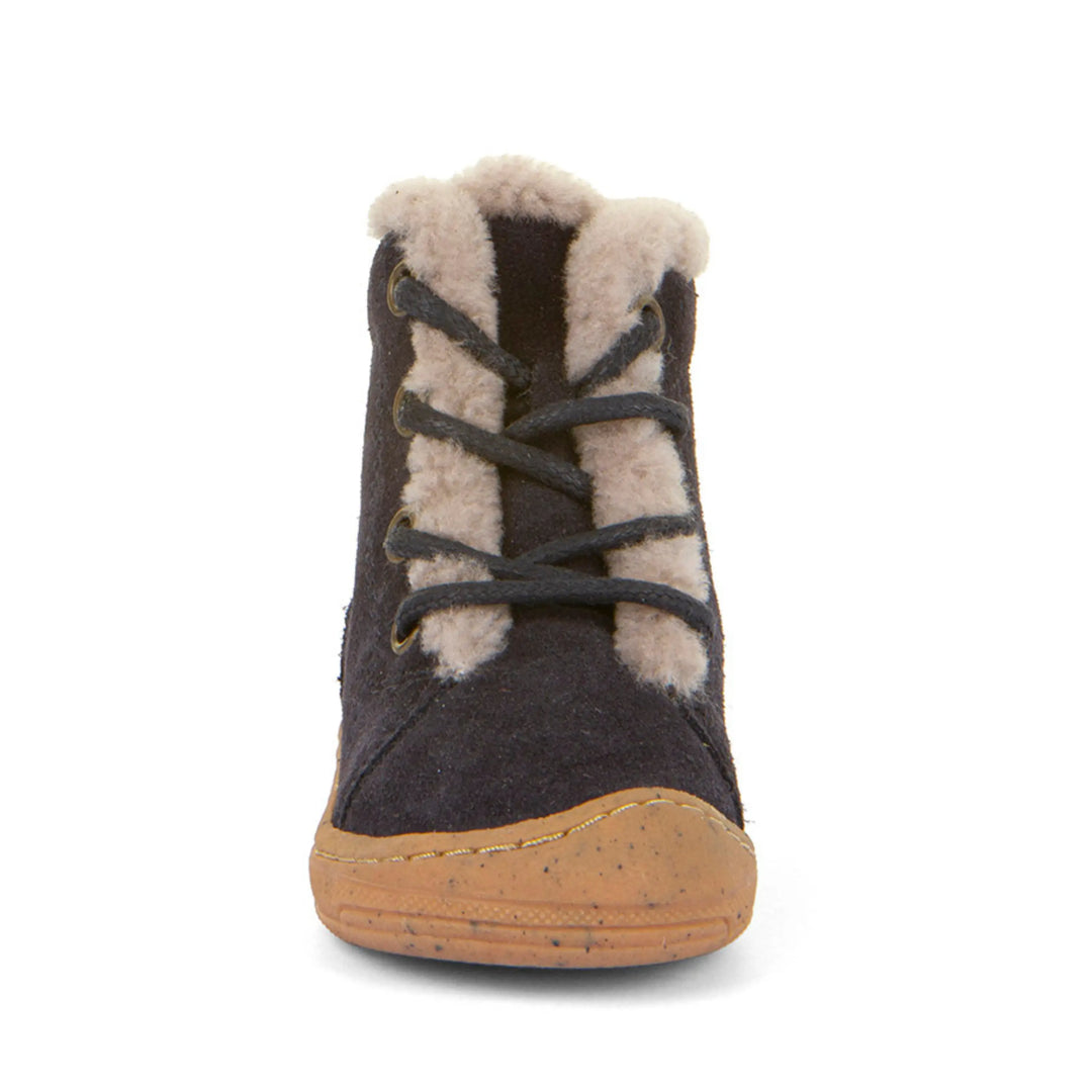 FRODDO Bottillons Fourrés Minni Suede Laces Dark Blue ma petite pointure 