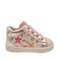 BABYBOTTE Bottillons Frida Zip Cuir Imprimé Blanc ma petite pointure 