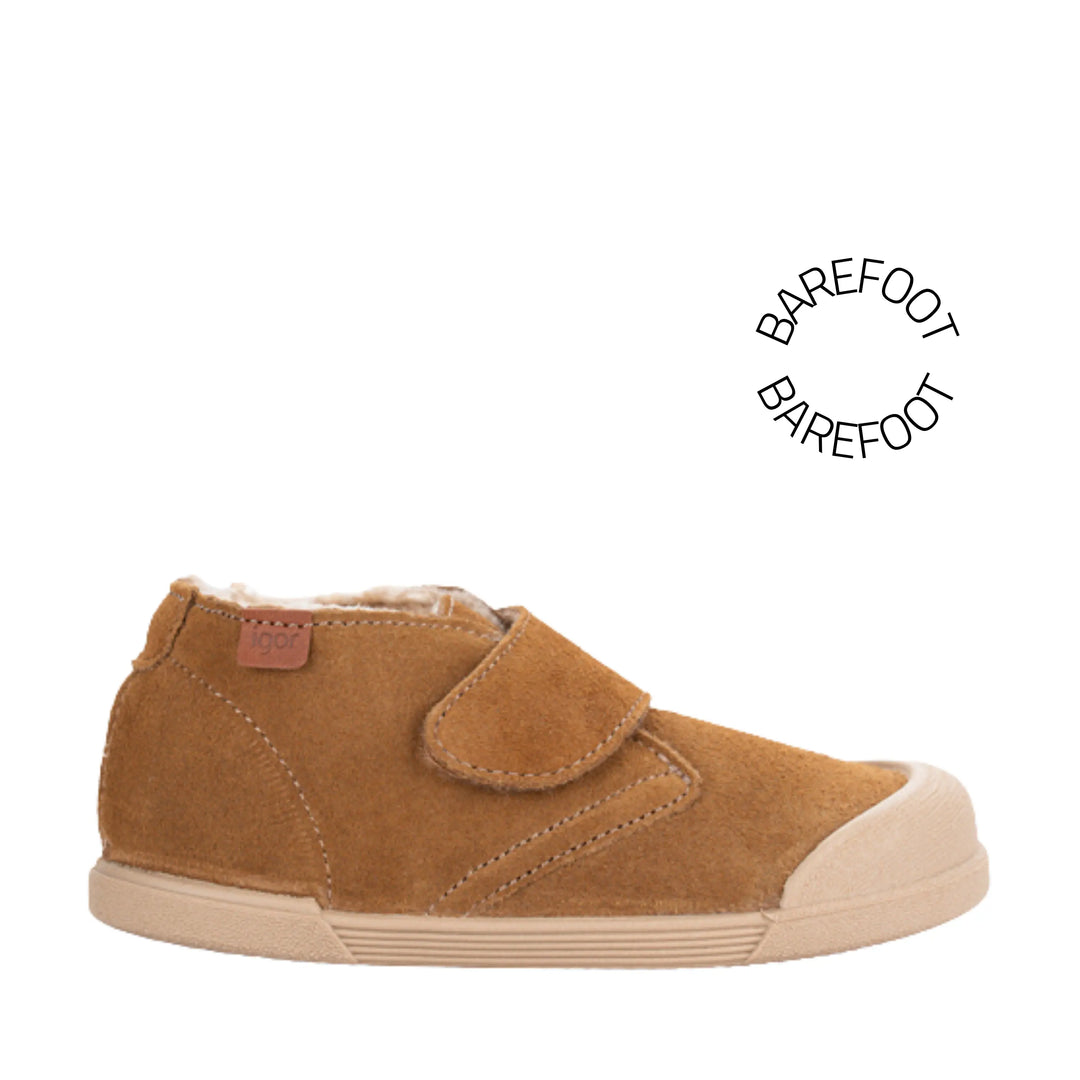 IGOR Bottillons Barefoot Borrego Tui Cognac ma petite pointure 
