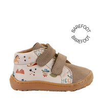 FRODDO Bottillons Barefoot First Step Beige ma petite pointure 