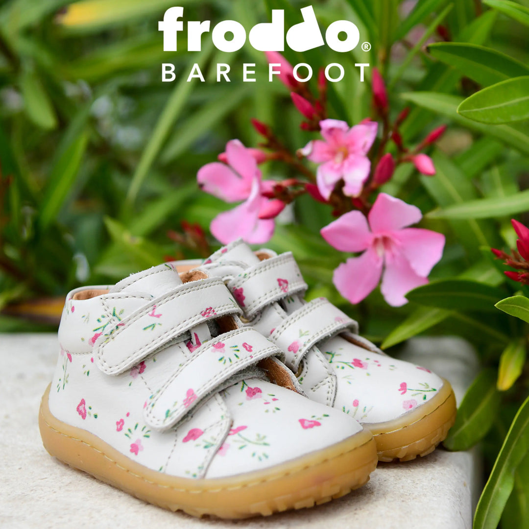 FRODDO Bottillons Barefoot First Step Flowers ma petite pointure 