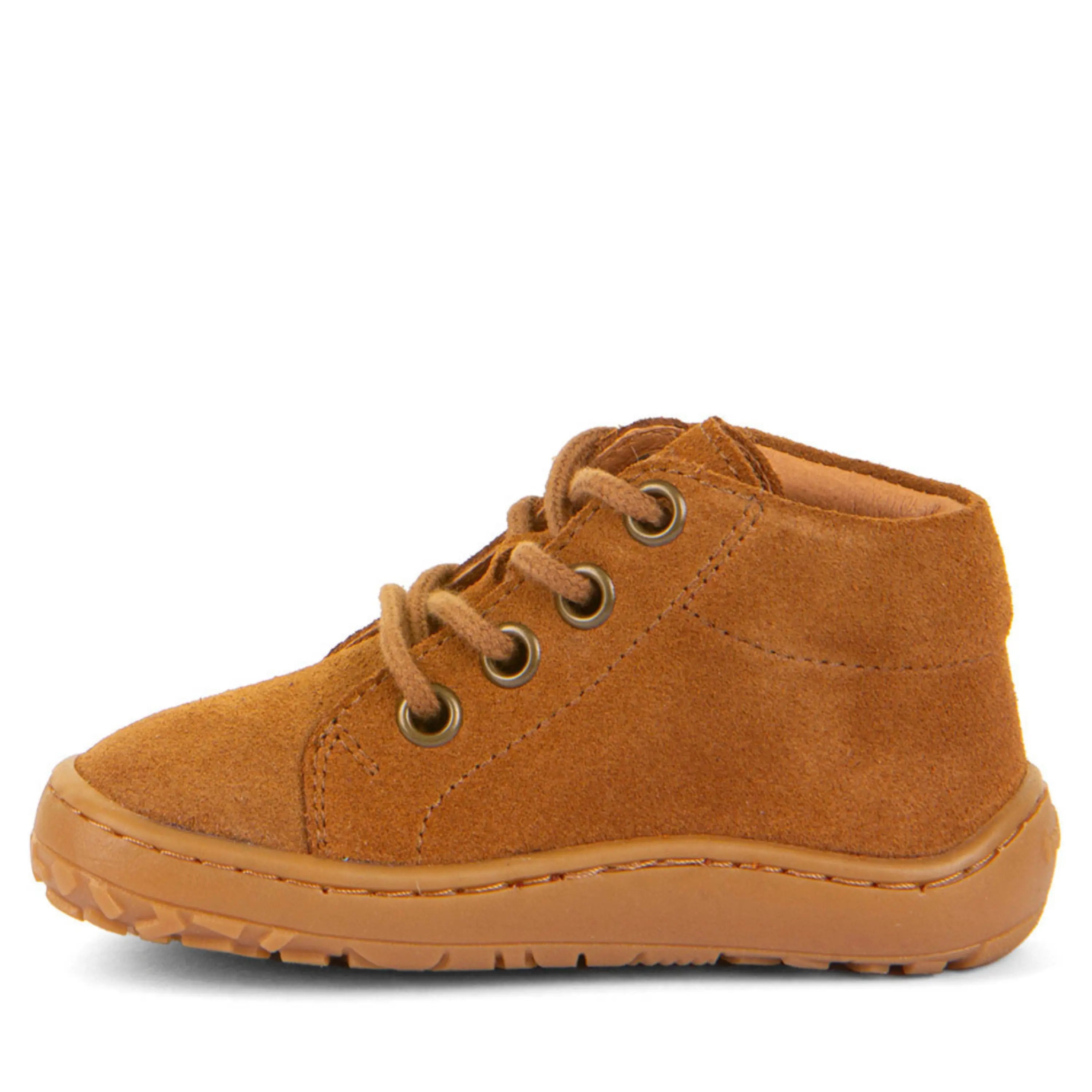 FRODDO Bottillons Barefoot First Step Laces Cognac ma petite pointure 