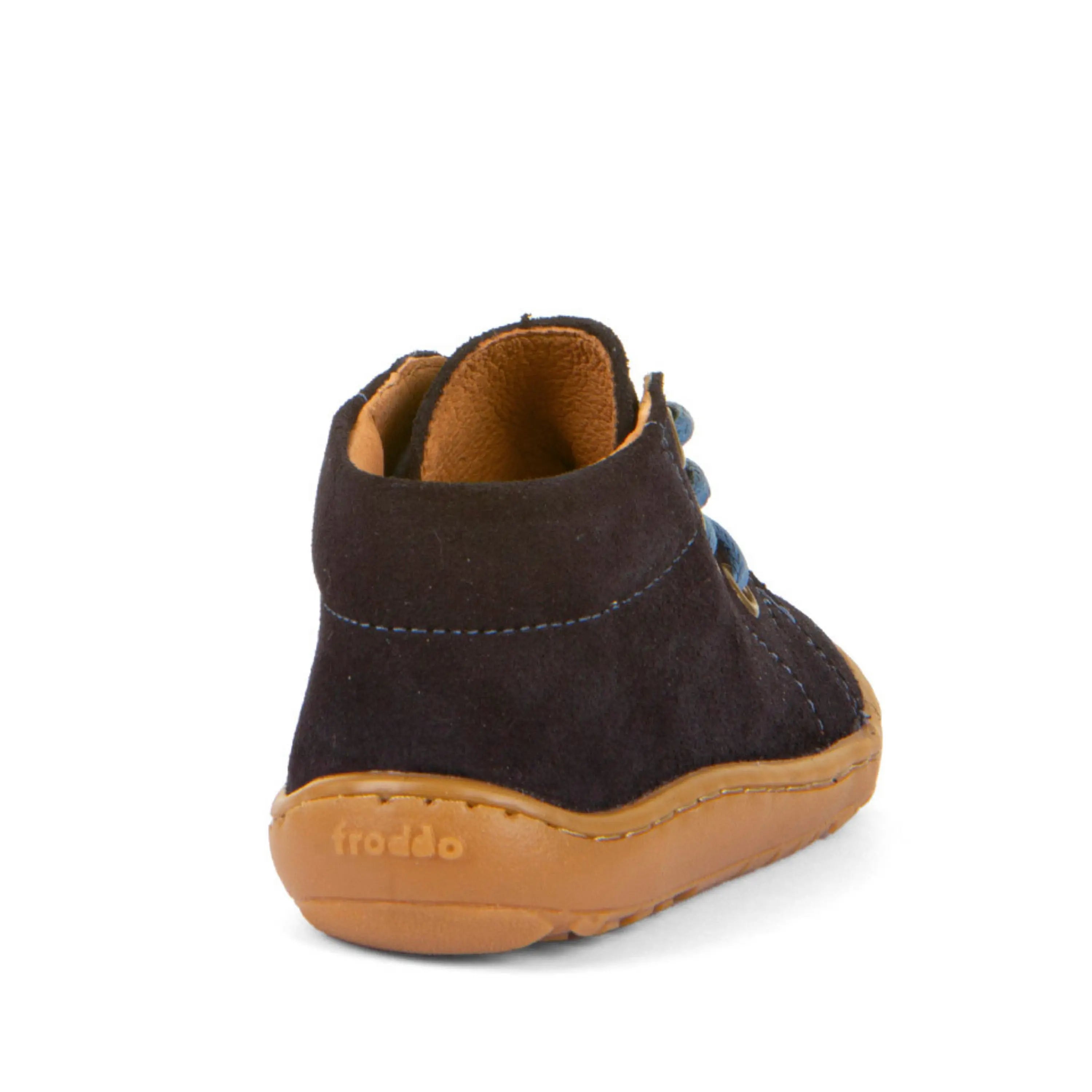 FRODDO Bottillons Barefoot First Step Laces Dark Blue ma petite pointure 
