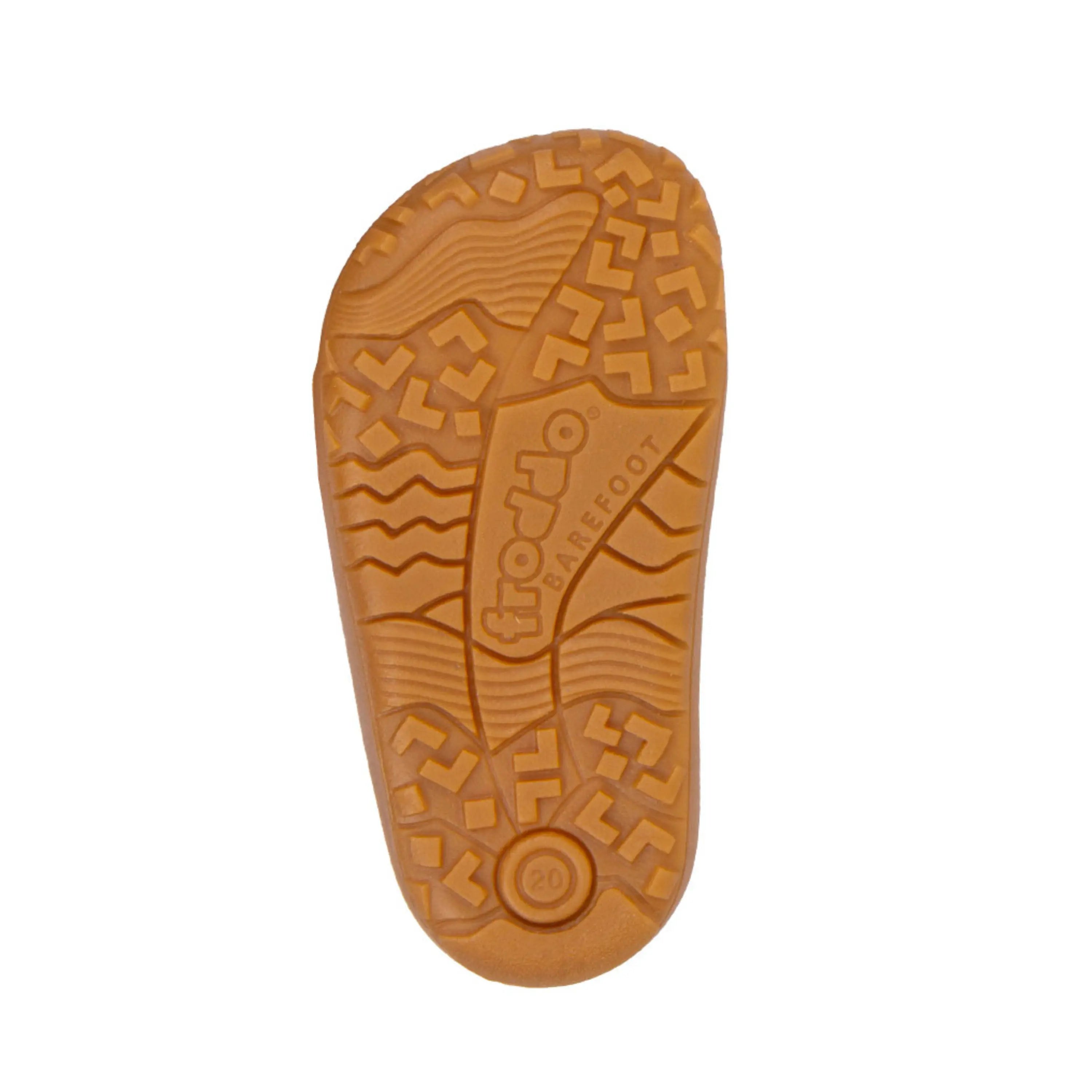 FRODDO Bottillons Barefoot First Step Laces Cognac ma petite pointure 