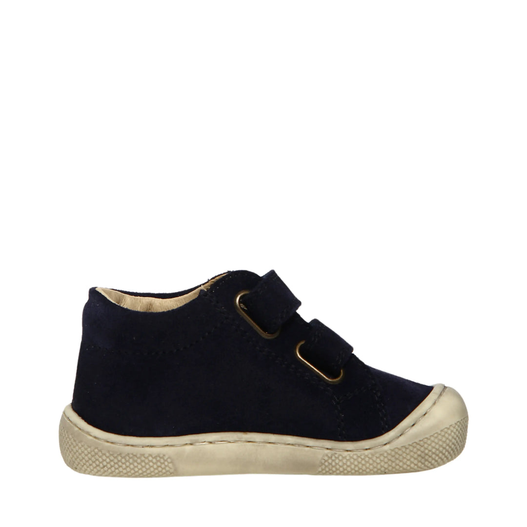NATURINO Bottillons Barefoot Sabby VL Navy Milk ma petite pointure 