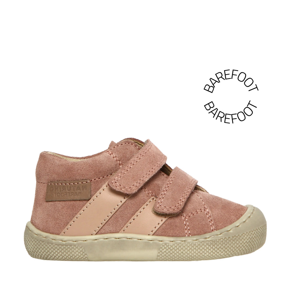 NATURINO Bottillons Barefoot Sabby VL Rose Cipria ma petite pointure 